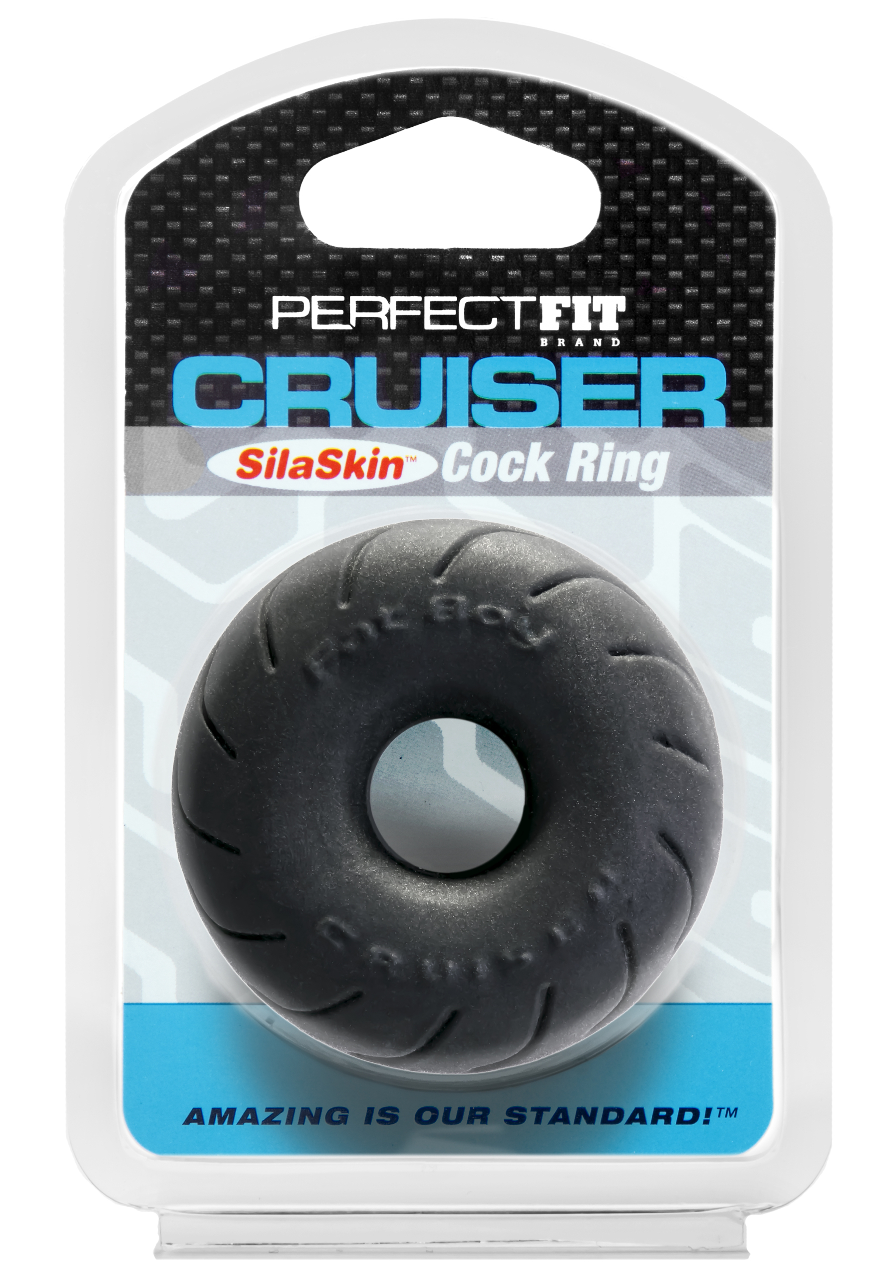it’s beefy design gives you a package that gets notice. The Cruiser design is made with SilaSkin which is our proprietary blend of TPR and Silicone for a gentle squeeze. View our video here.</p>