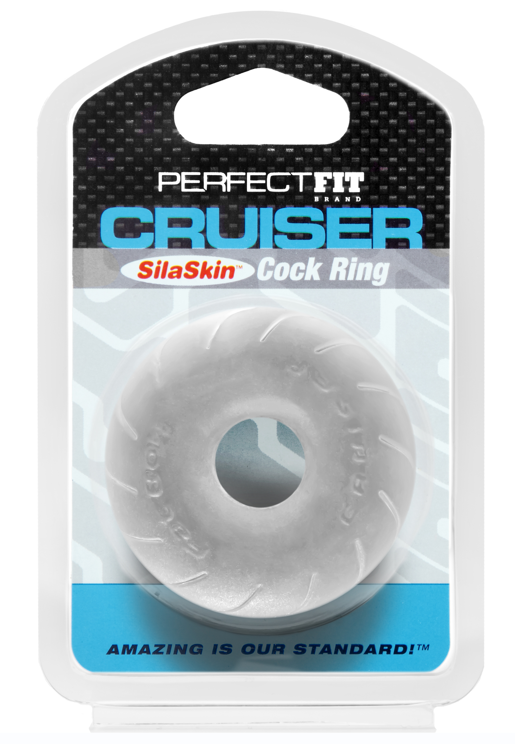 it’s beefy design gives you a package that gets notice. The Cruiser design is made with SilaSkin which is our proprietary blend of TPR and Silicone for a gentle squeeze. View our video here.</p>