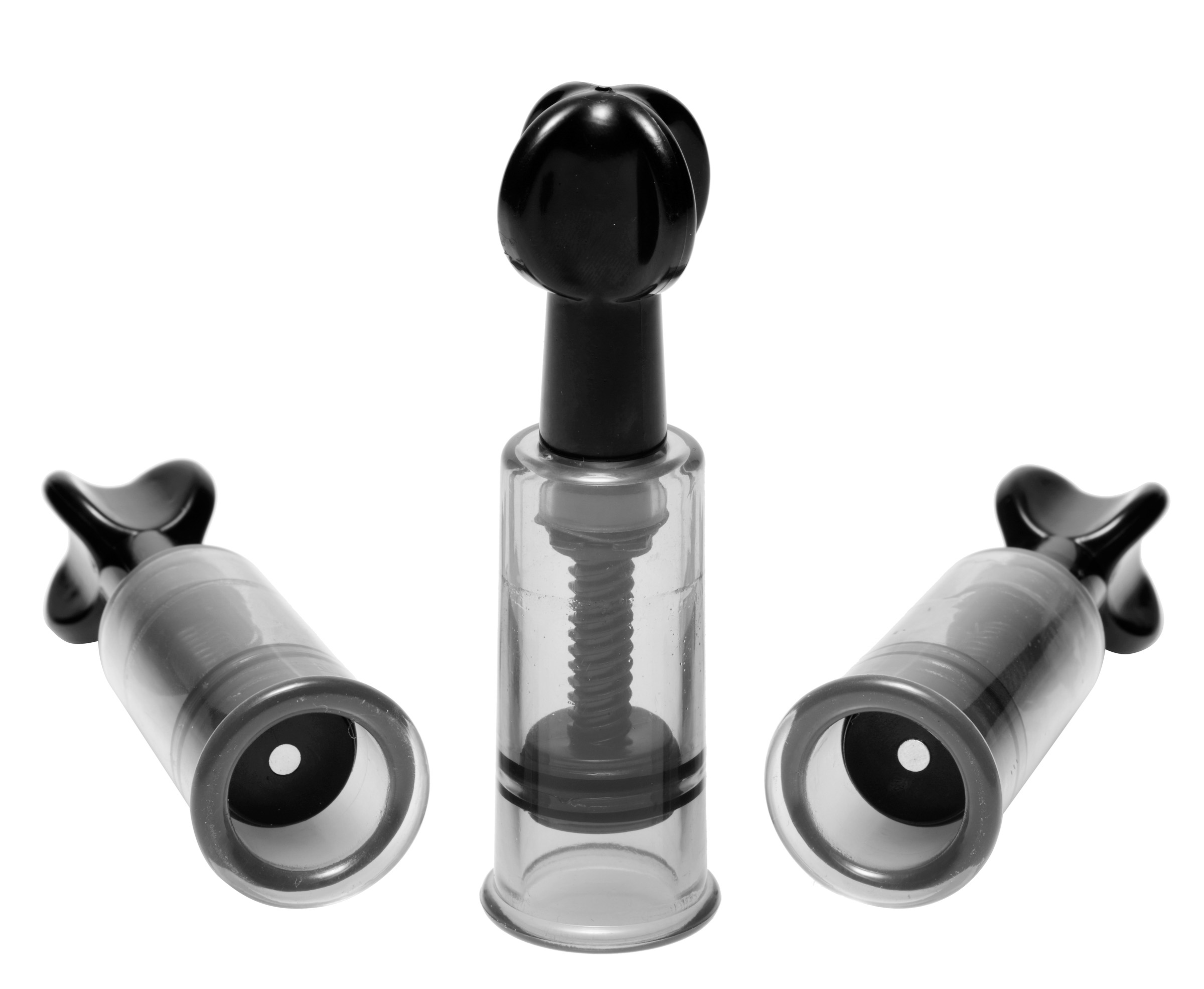 <p>Enjoy powerful suction with this triple set of deviously sized suction cylinders. Simply apply to any area that would benefit from increased sensitivity and blood flow
