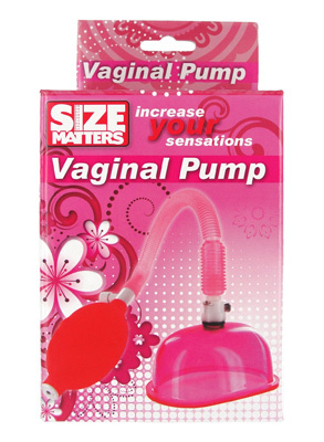 both you and your partner will enjoy the erotic sensations and inviting looks of your newly pumped-up pussy. Fit the ergonomic cylinder over your vagina and you or your lover can squeeze the medicine-ball style pump to create suction against your most intimate areas. Sensitivity is heightened as your labia enlarges for the ultimate in lovemaking pleasure! The quick-release valve and no-kink hose make this easy to use for beginners and experts alike.