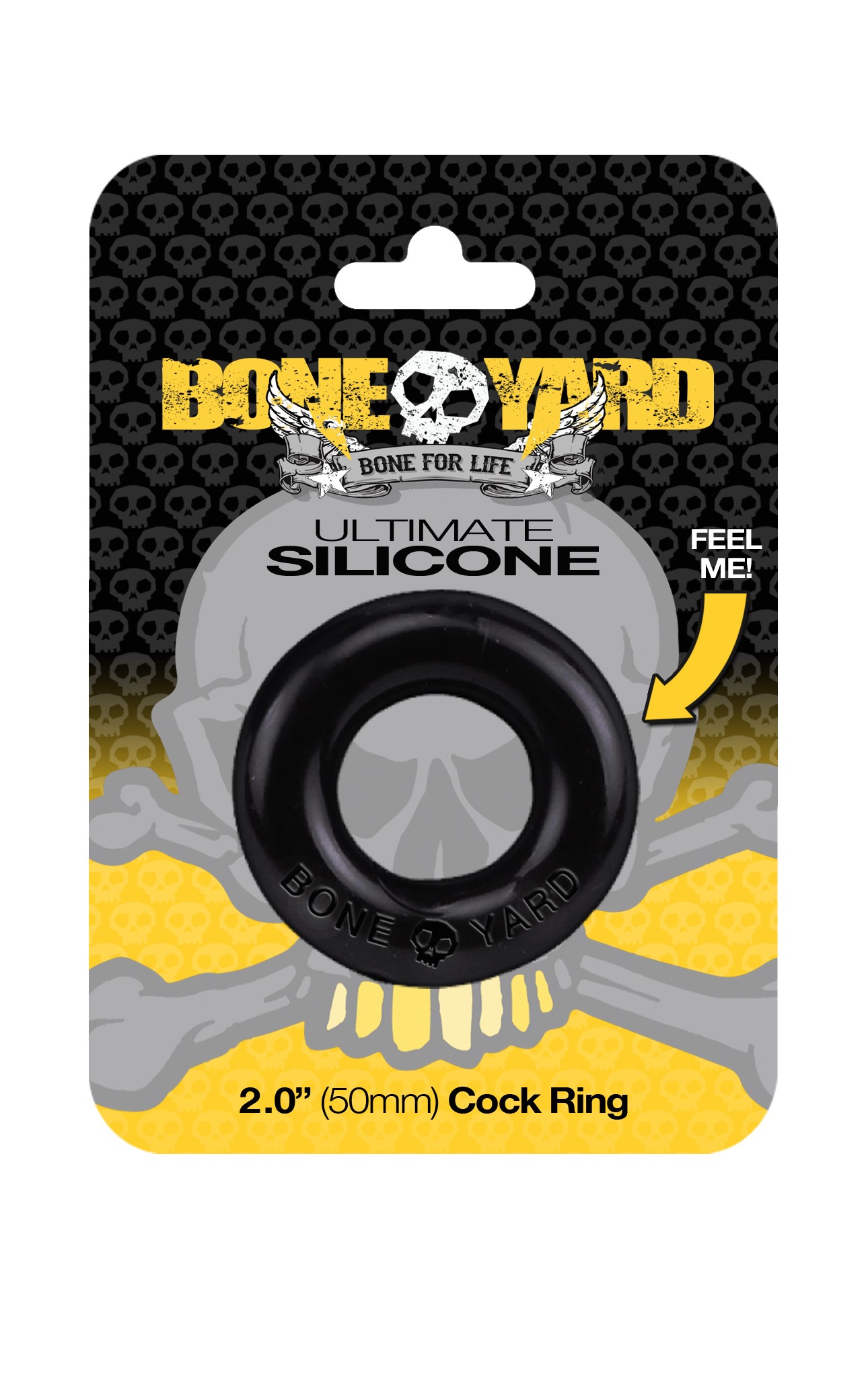 Ultimate Silicone Cock Ring Black - Image 2