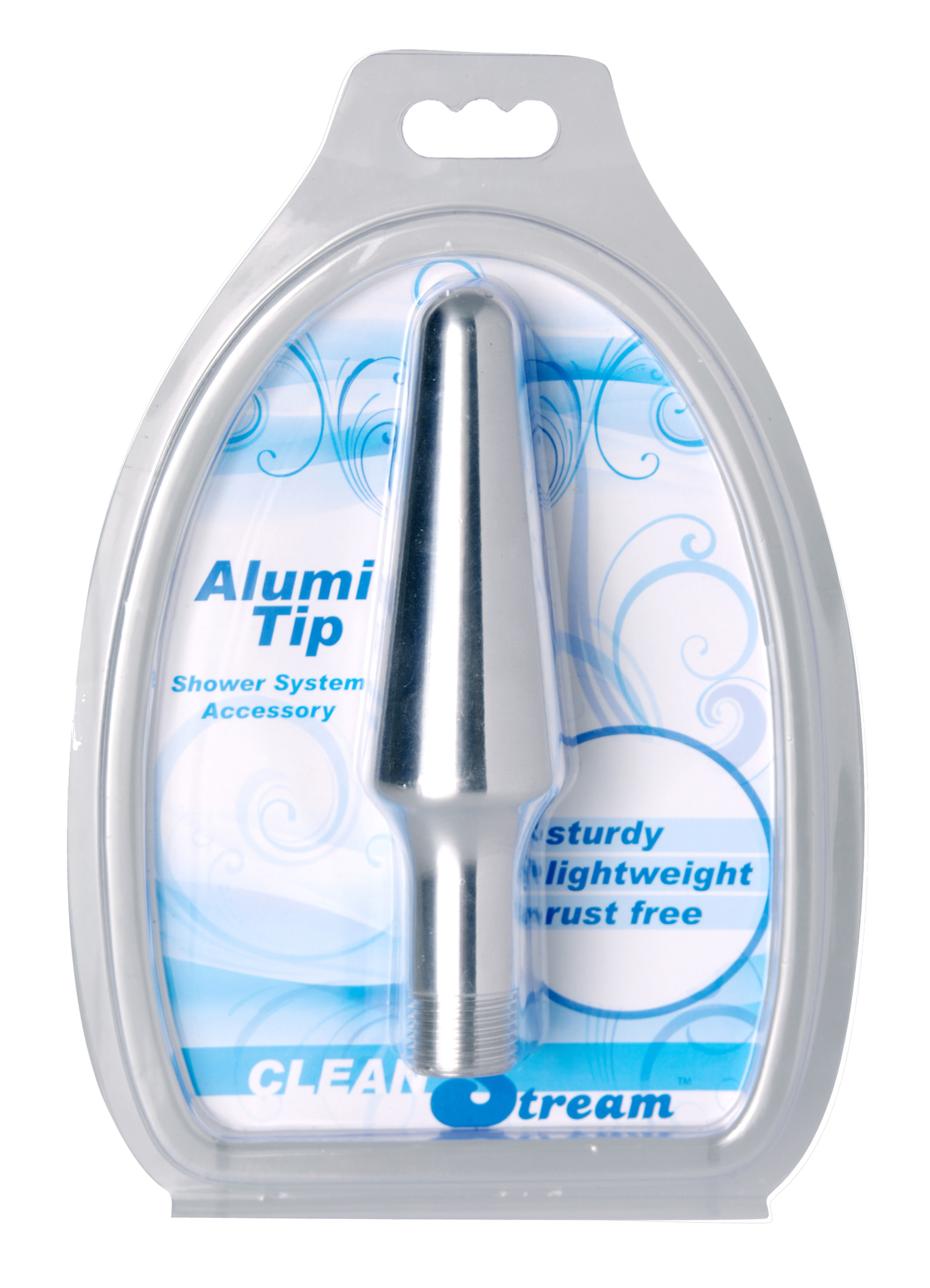 tapered tip glides in easily and features five outlet holes at the end that allow water to flow. Aluminum is a perfect material for this application as it is sturdy