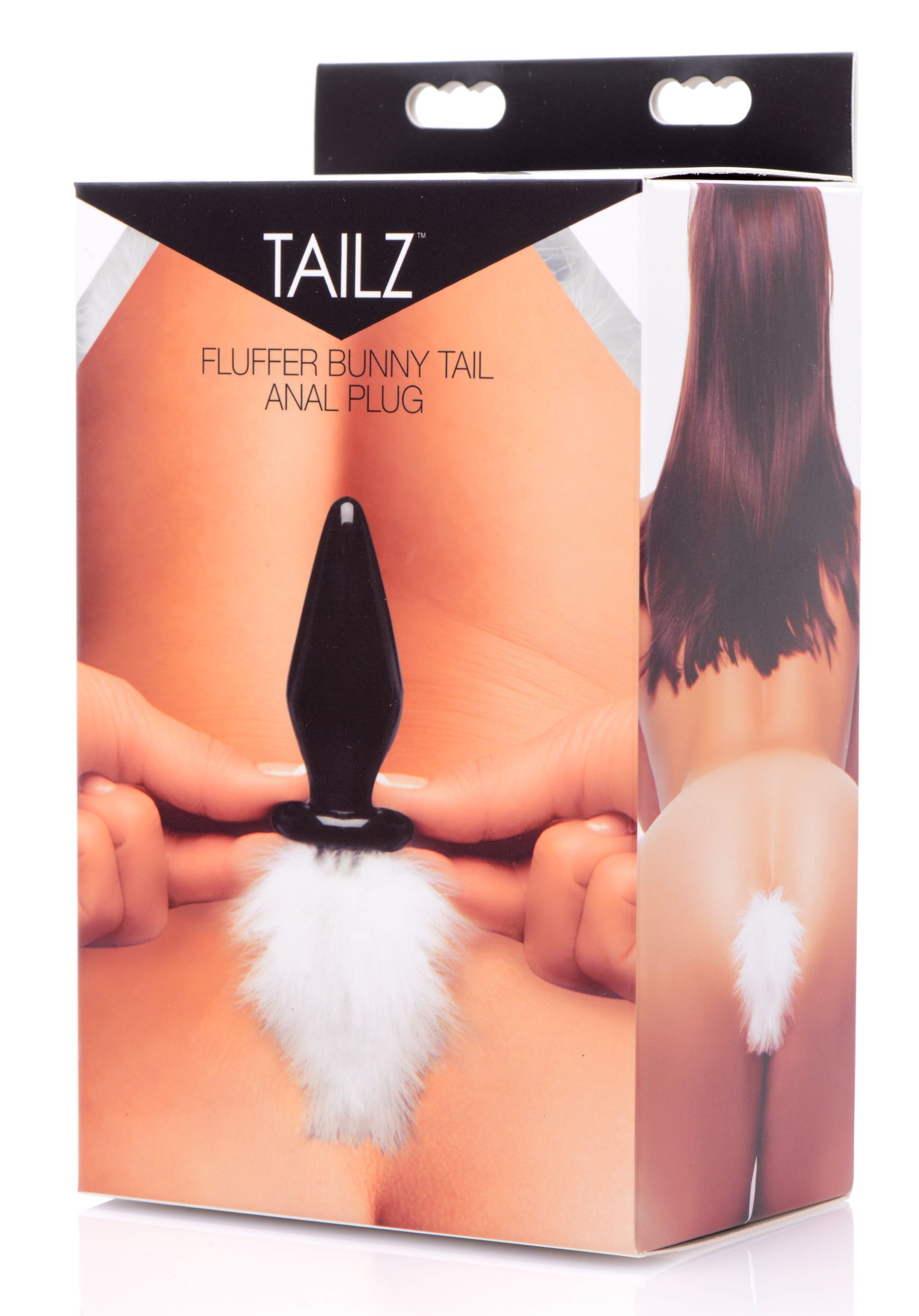 designed to look like the tail of a bunny. Once inserted