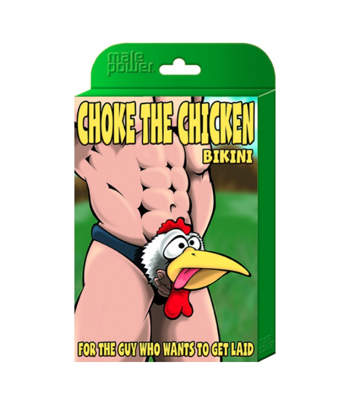 <p>Choke The Chicken bikini. For the guy who wants to get laid.</p>