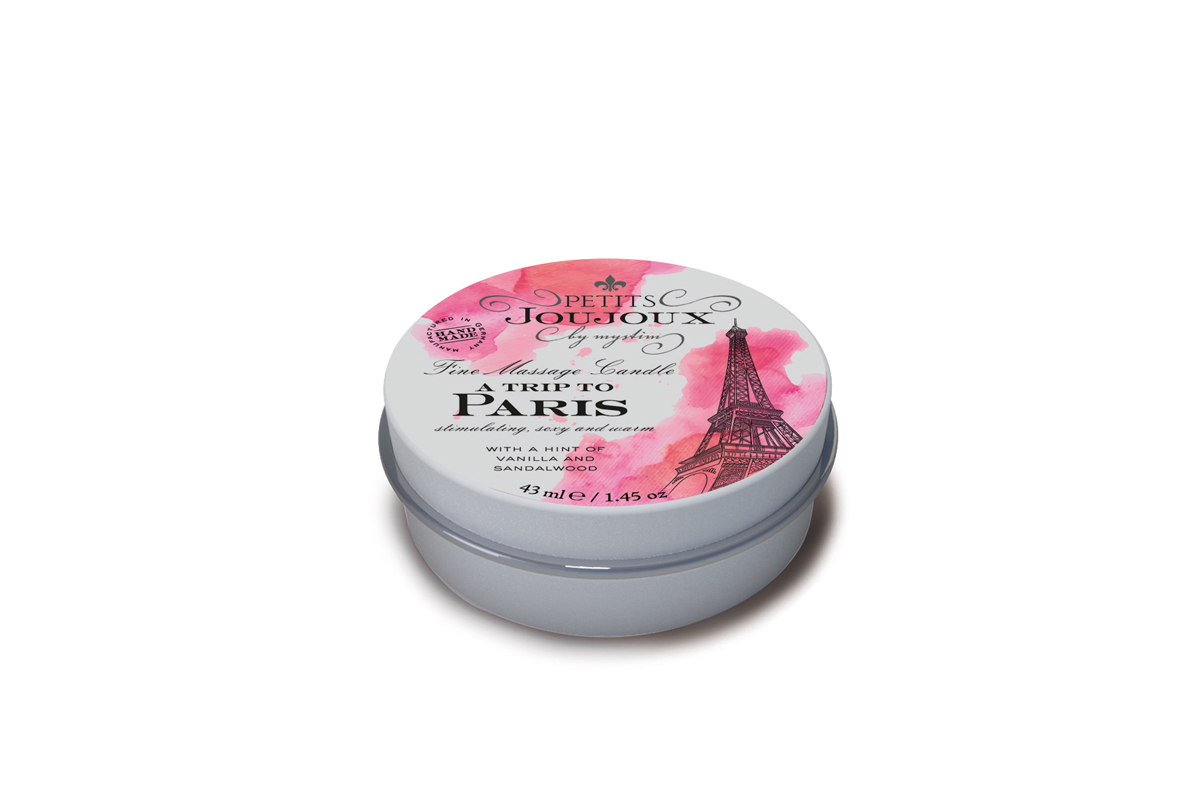 <p>The Petits Joujoux fine Massage Candles are a true journey for the senses: Delicately scented wax melts into warm and nourishing massage oil made from Shea butter and Jojoba until the fragrance sweeps you and your lover away to distant dreams of foreign countries...</p>