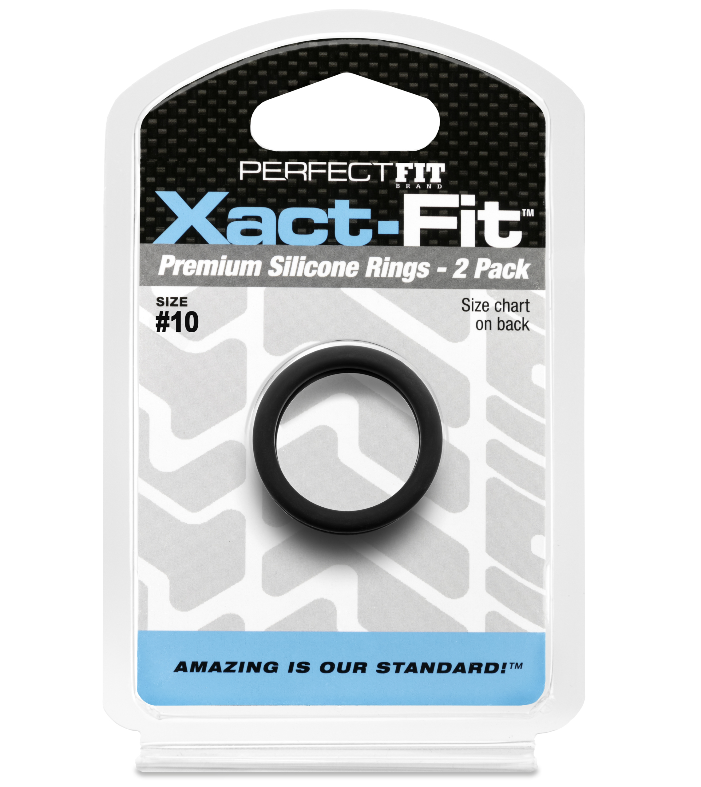 Our Xact-Fitâ„¢ 0.1" incremental cock ring sizing system is the most precise on the market. Super strong
