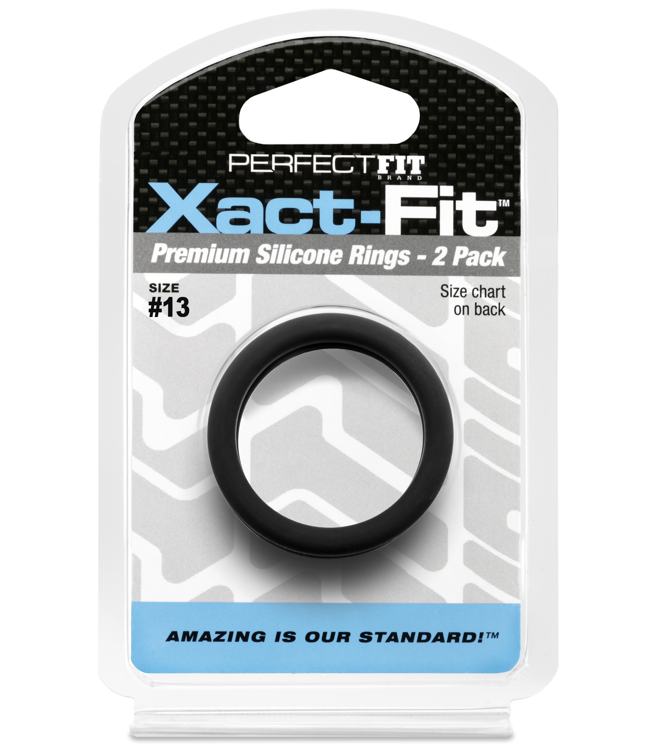 Our Xact-Fitâ„¢ 0.1" incremental cock ring sizing system is the most precise on the market. Super strong