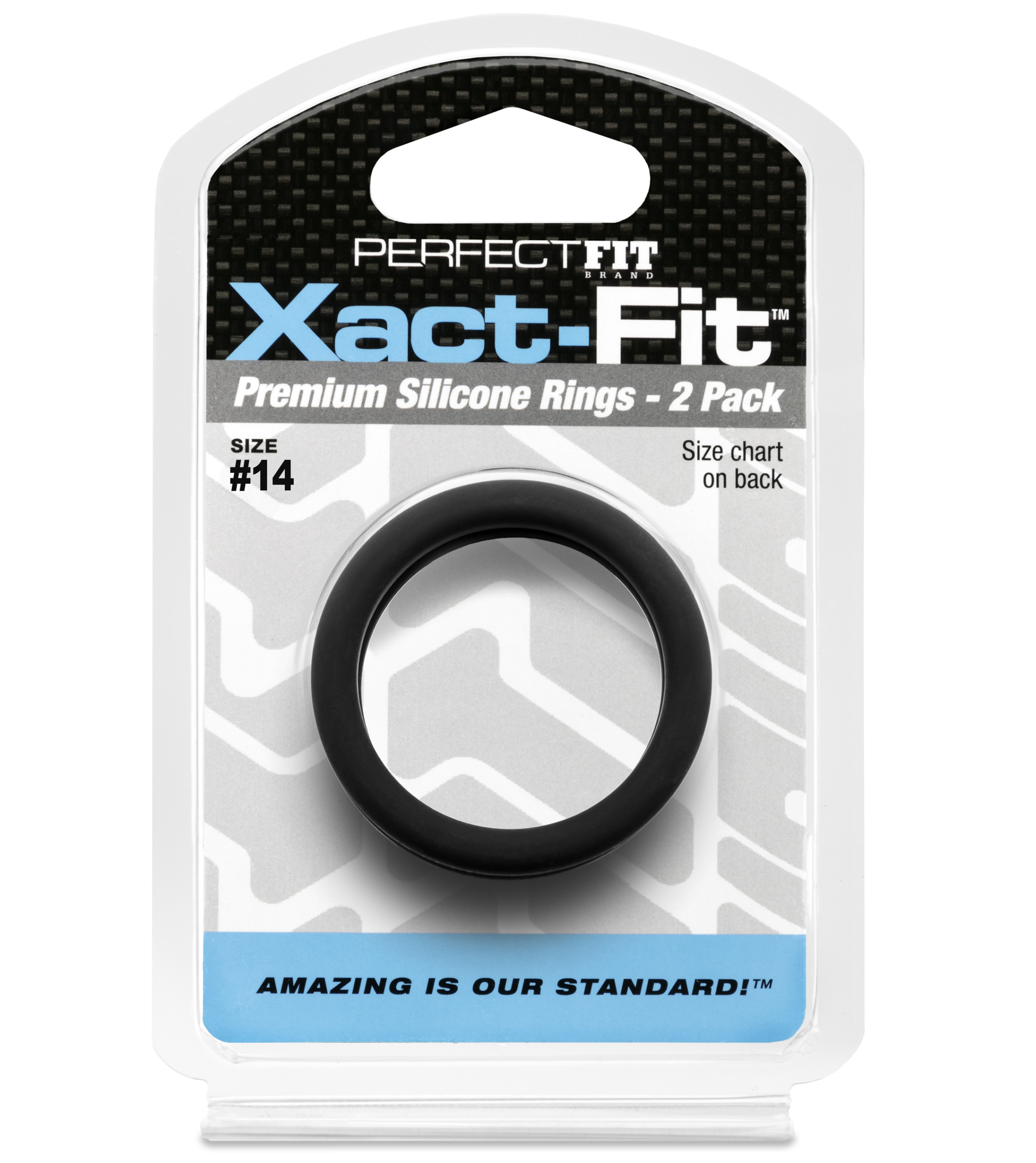 Our Xact-Fitâ„¢ 0.1" incremental cock ring sizing system is the most precise on the market. Super strong