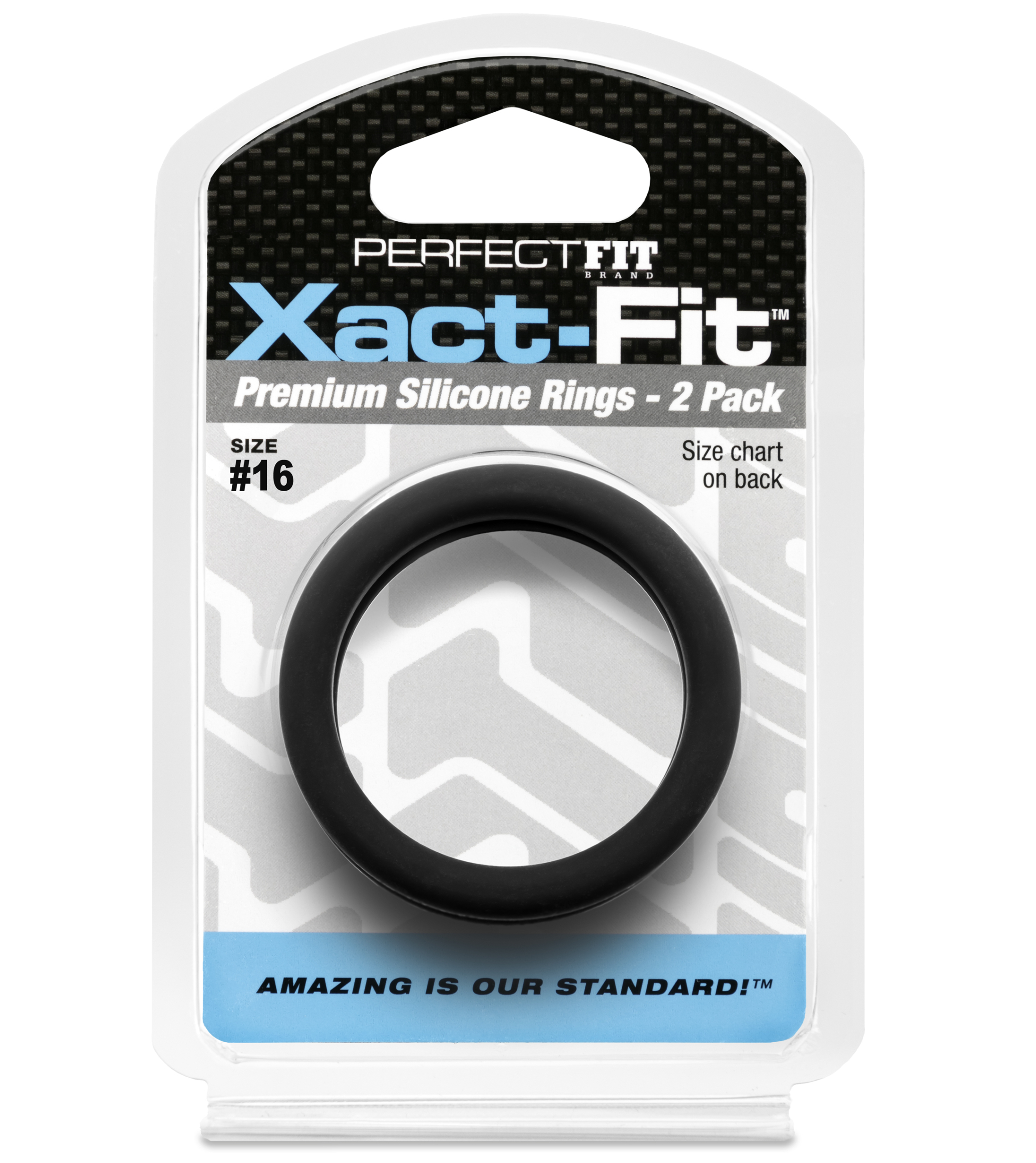 Our Xact-Fitâ„¢ 0.1" incremental cock ring sizing system is the most precise on the market. Super strong