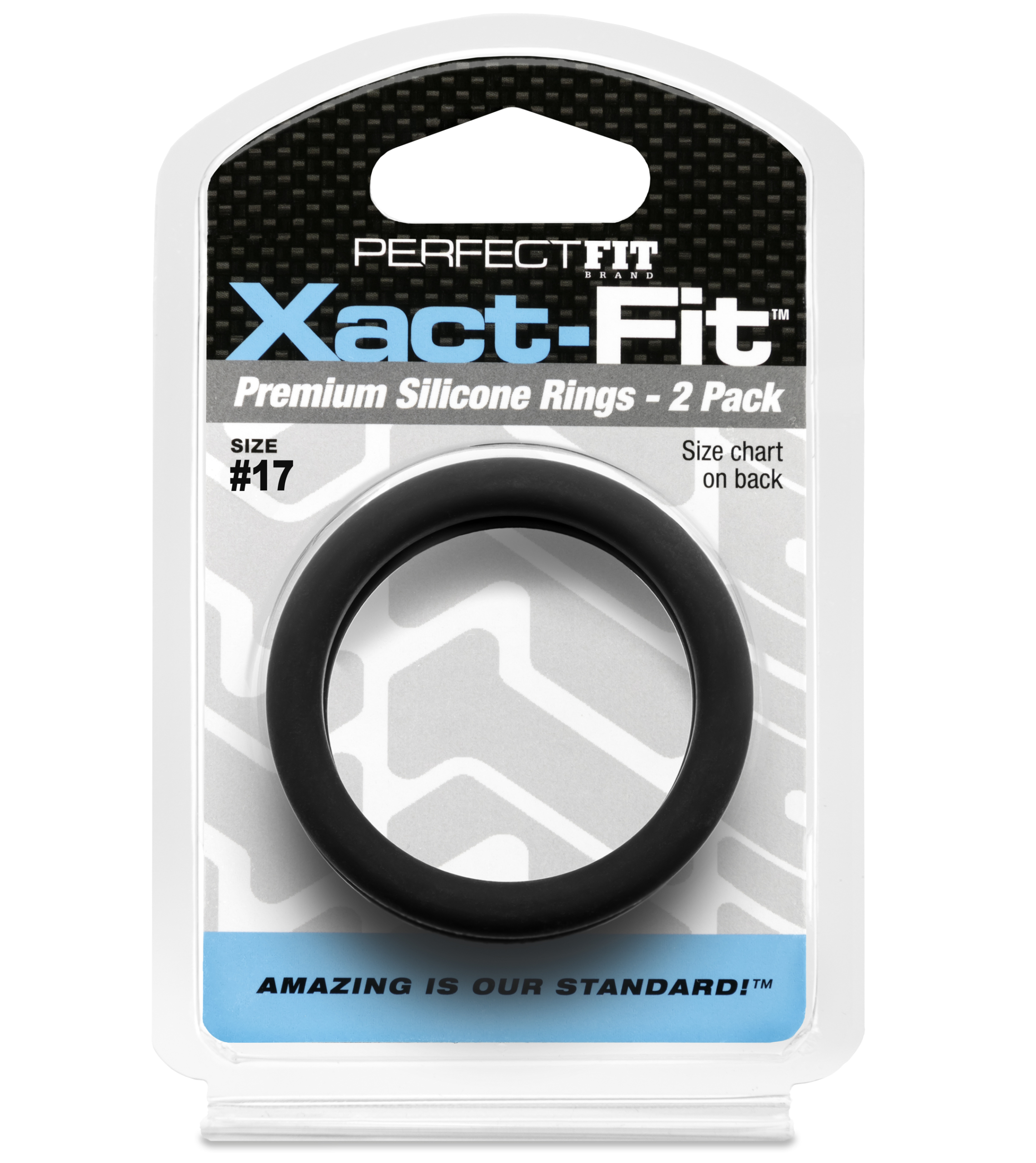 Our Xact-Fitâ„¢ 0.1" incremental cock ring sizing system is the most precise on the market. Super strong