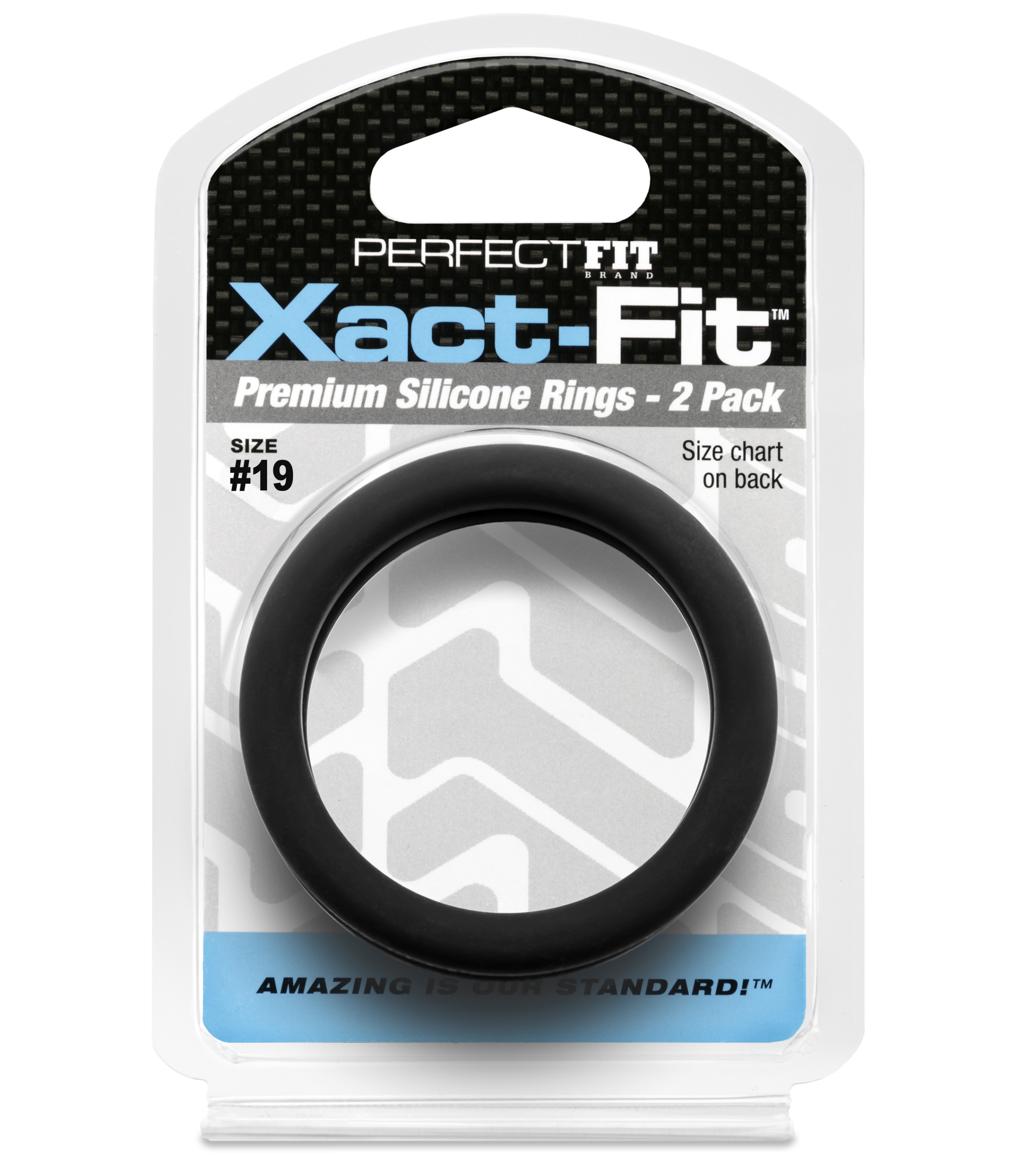 Our Xact-Fitâ„¢ 0.1" incremental cock ring sizing system is the most precise on the market. Super strong