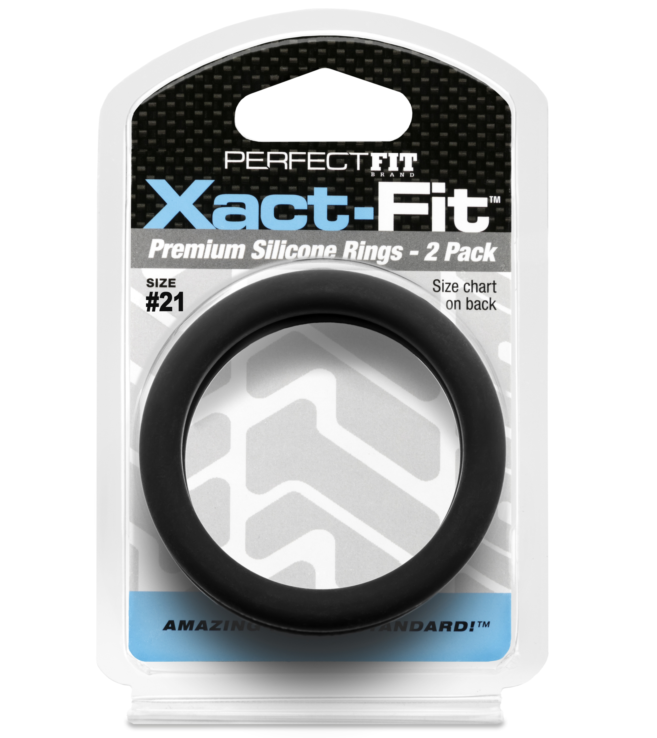 Our Xact-Fitâ„¢ 0.1" incremental cock ring sizing system is the most precise on the market. Super strong