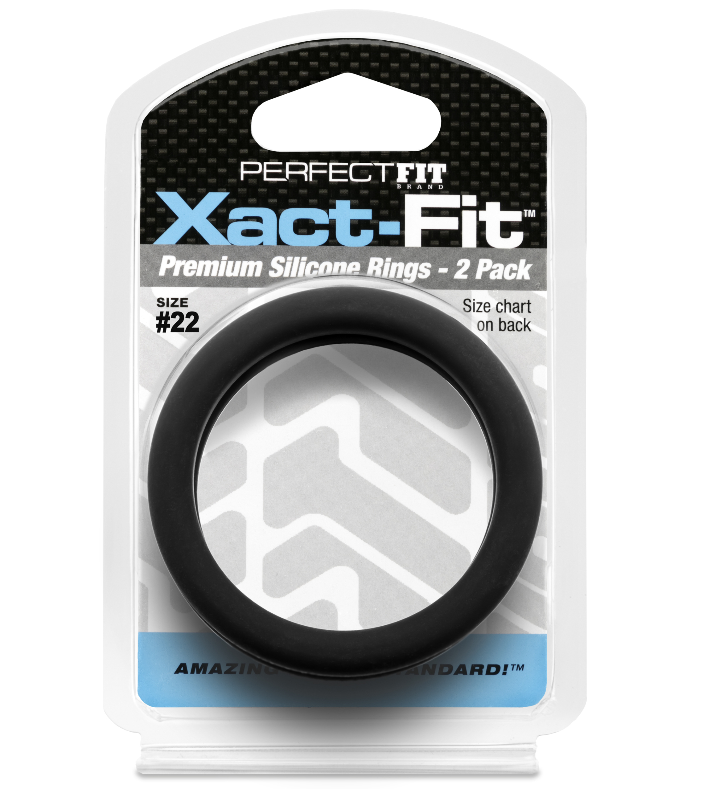 Our Xact-Fitâ„¢ 0.1" incremental cock ring sizing system is the most precise on the market. Super strong