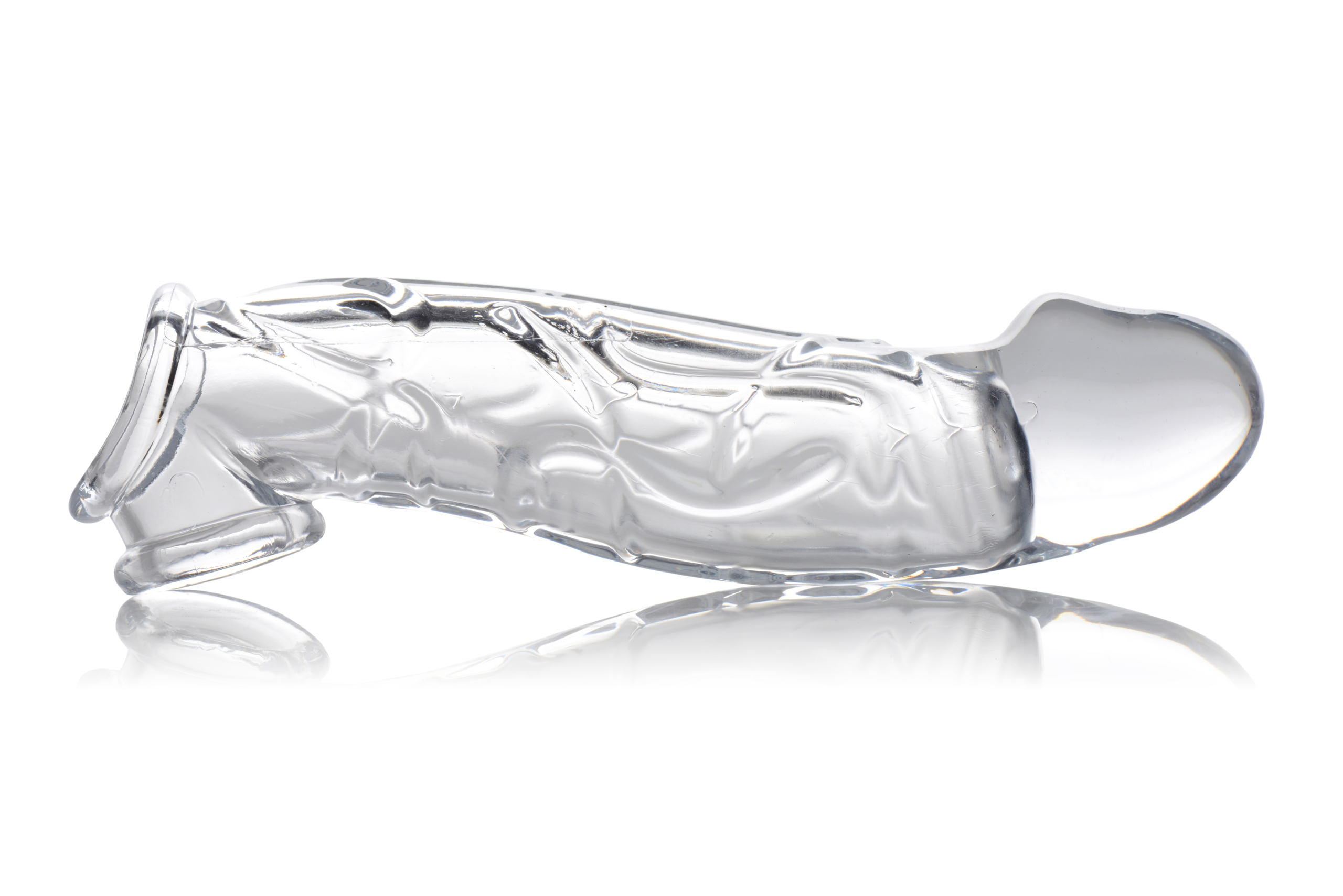 featuring a bulbous head and bulging veins