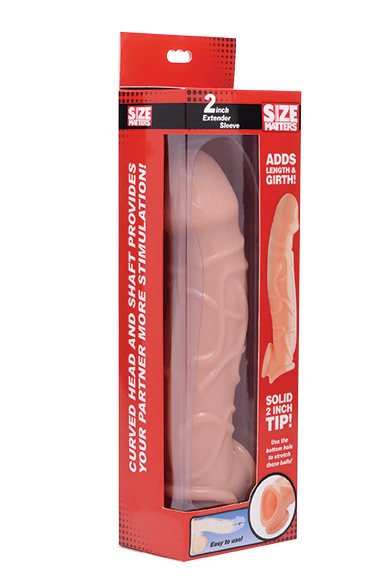 along with a subtle curved shape will deliver a new kind of internal massage. Just lube up and put your entire package through the first hole