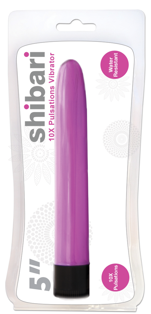 <p><span>Shibari Classic 5″ slim line vibrator is powerful and sleek with a smooth water-resistant finish. Easy to use multi-speed controller allows you to select the amount of speed desired for maximum pleasure. With so many adult toys available