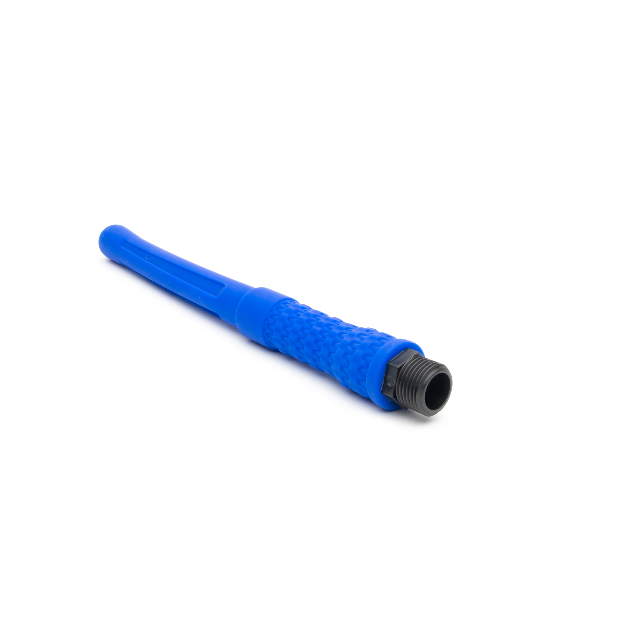 one hole at the tip of the hose and four holes along the side complete with gutters help maintain constant flow. Made of our super soft and flexible pure platinum silicone for easy use and cleaning.</p>