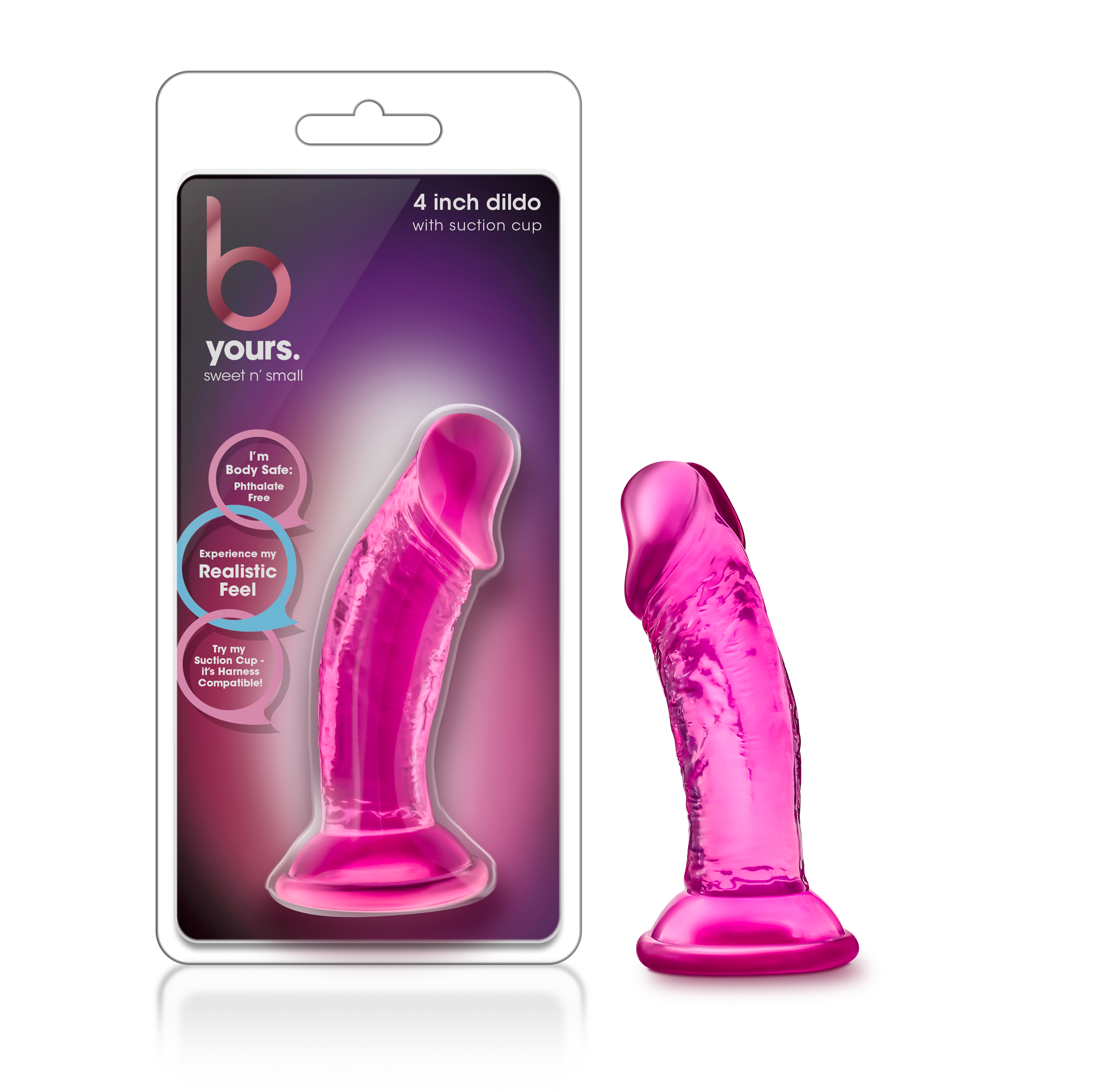 or wear it in a harness for sensual fun with your partner. Sweet n' Small dildos are made of soft PVC