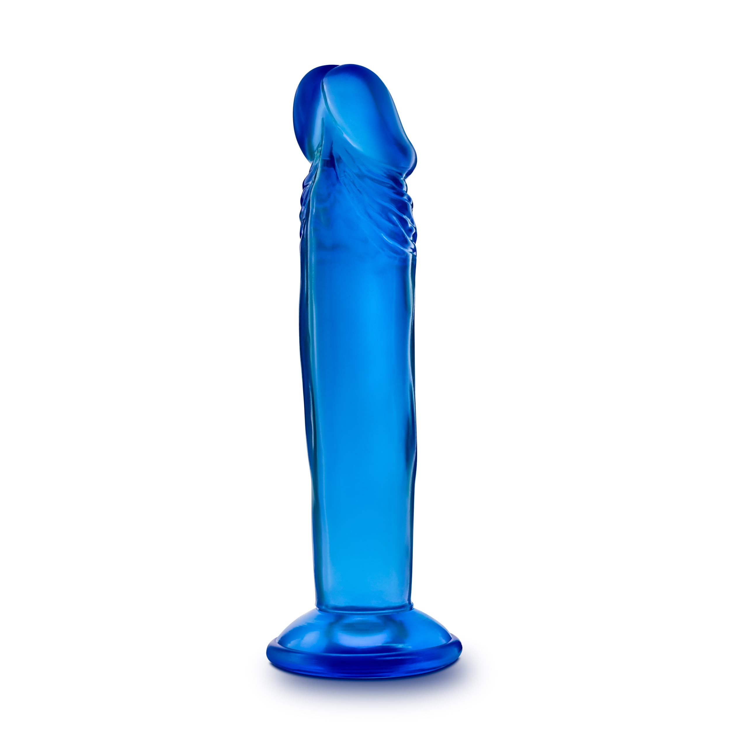 Sweet n' Small 6 Inch Suction Cup Dildo delivers realistic stimulation in a brightly colored package! Perfectly sized for comfortable sensation