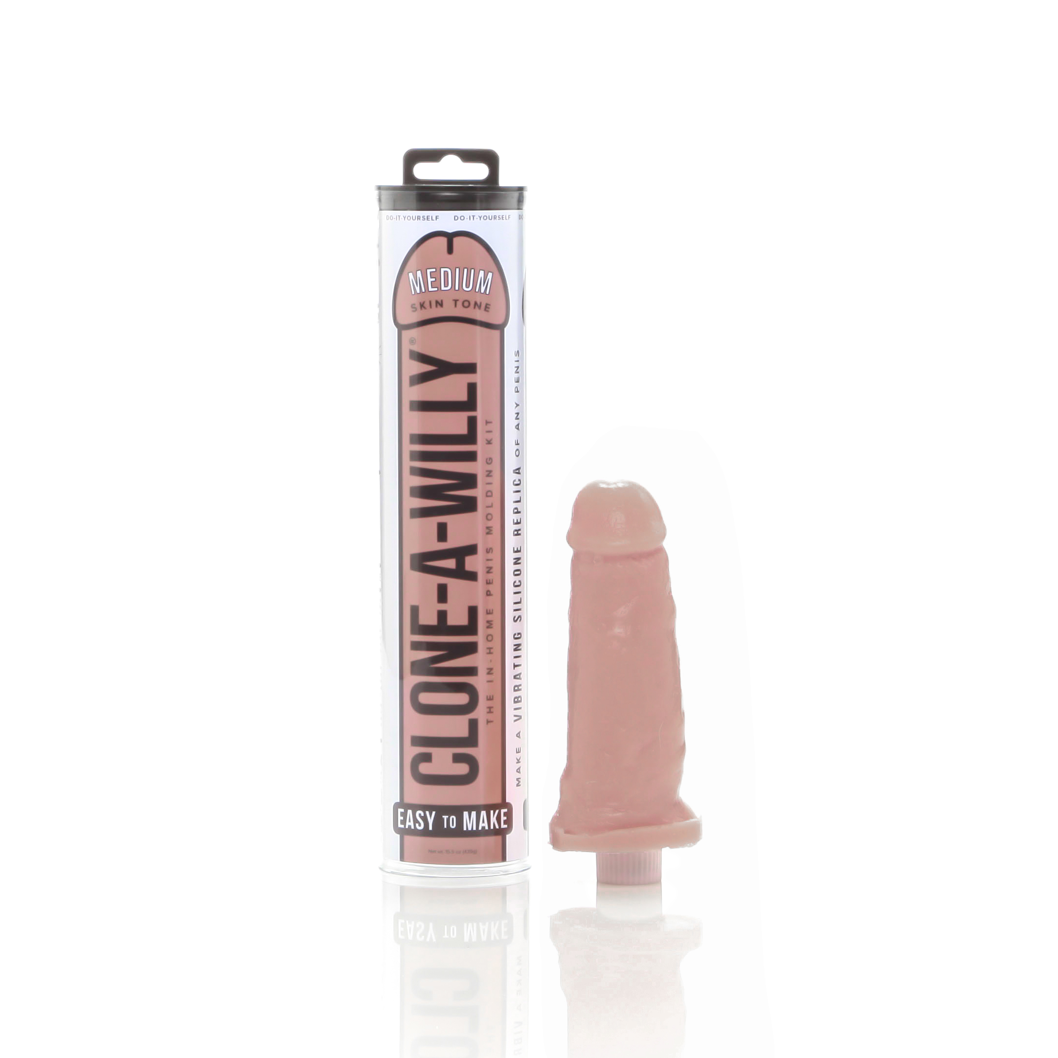 Our penis casting kit lets you make an exact vibrating silicone replica of any penis