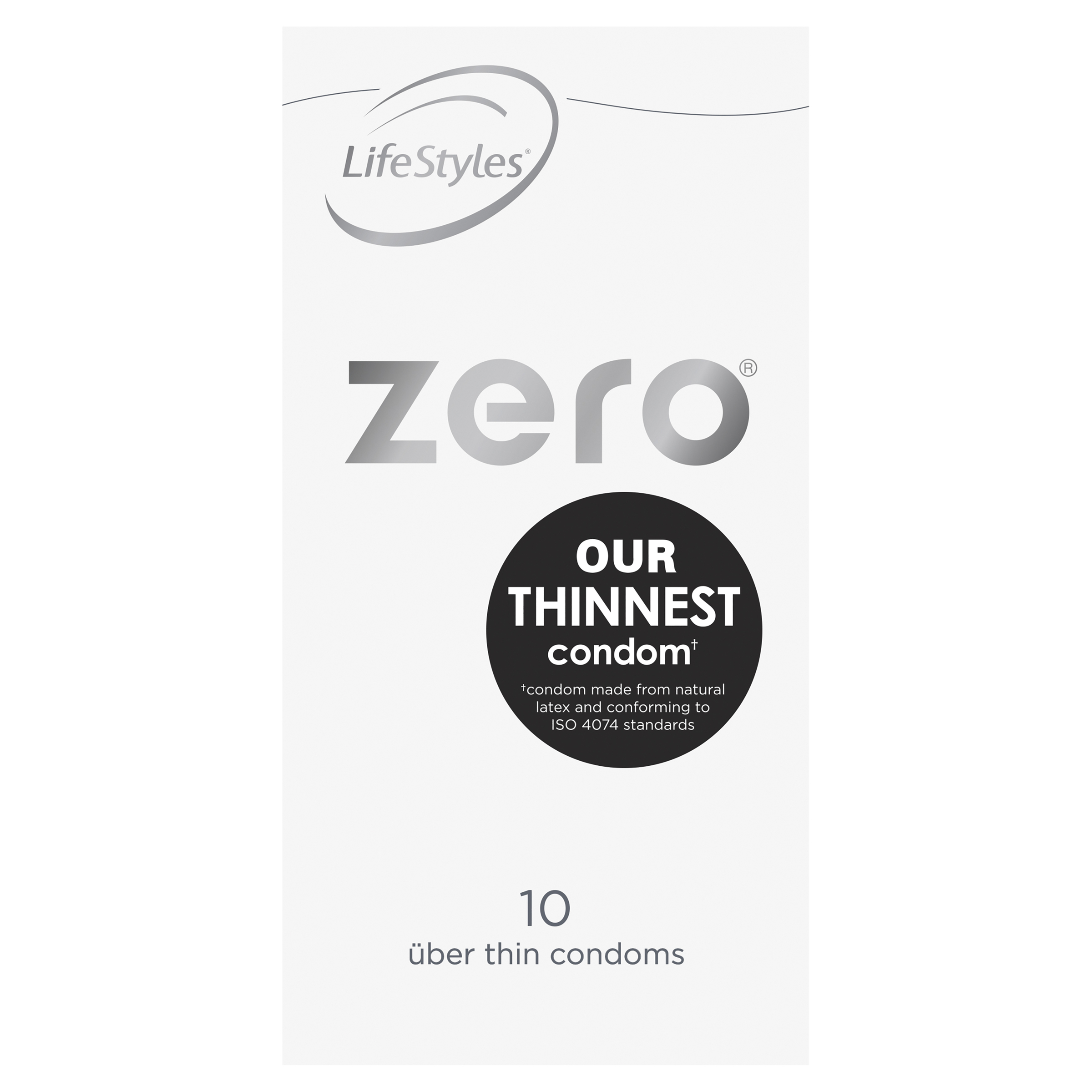 LifeStyles Zero condoms are our thinnest condom.