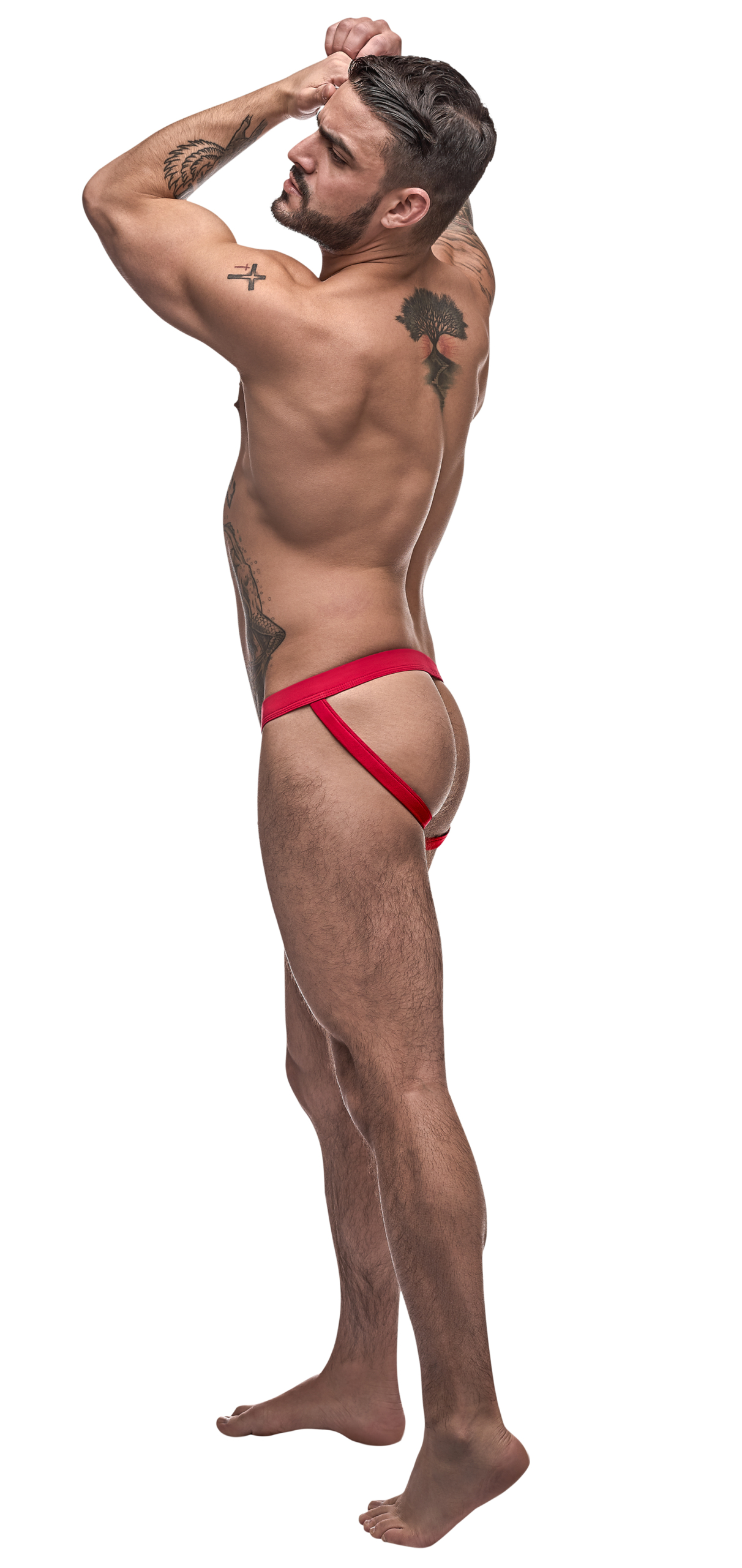 this style includes: A sport jock featuring a support pouch