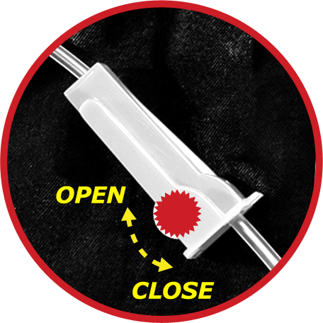 The Screen-Urin set is a urine tube system with outlet valve that can be carried directly on the body inconspicuously with the help of a thermo-sachet. This makes the ScreenUrin set perfect for women and anyone else unable to use the ScreenyWeeny. The simple and easy solution for an important “date”. The tube system can be attached individually to the body (in front or behind) and is easy to operate.