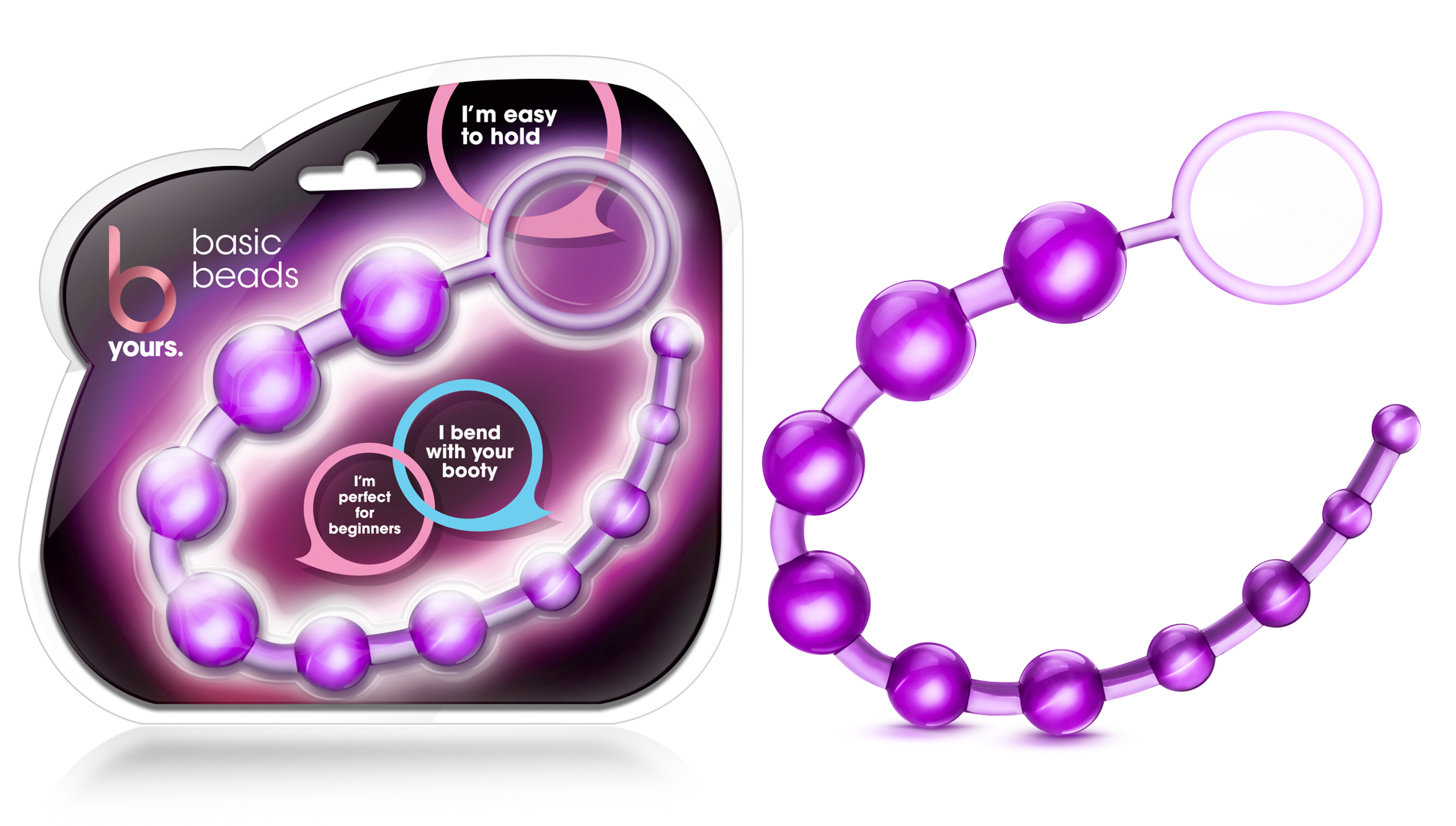 you'll want to go all the way with these! Blush Novelties's Basic Anal Beads are made of a durable