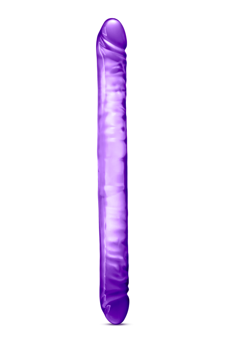 Double your pleasure with our 18 inch Double Dildo. Perfect for lesbian couples that both enjoy penetration