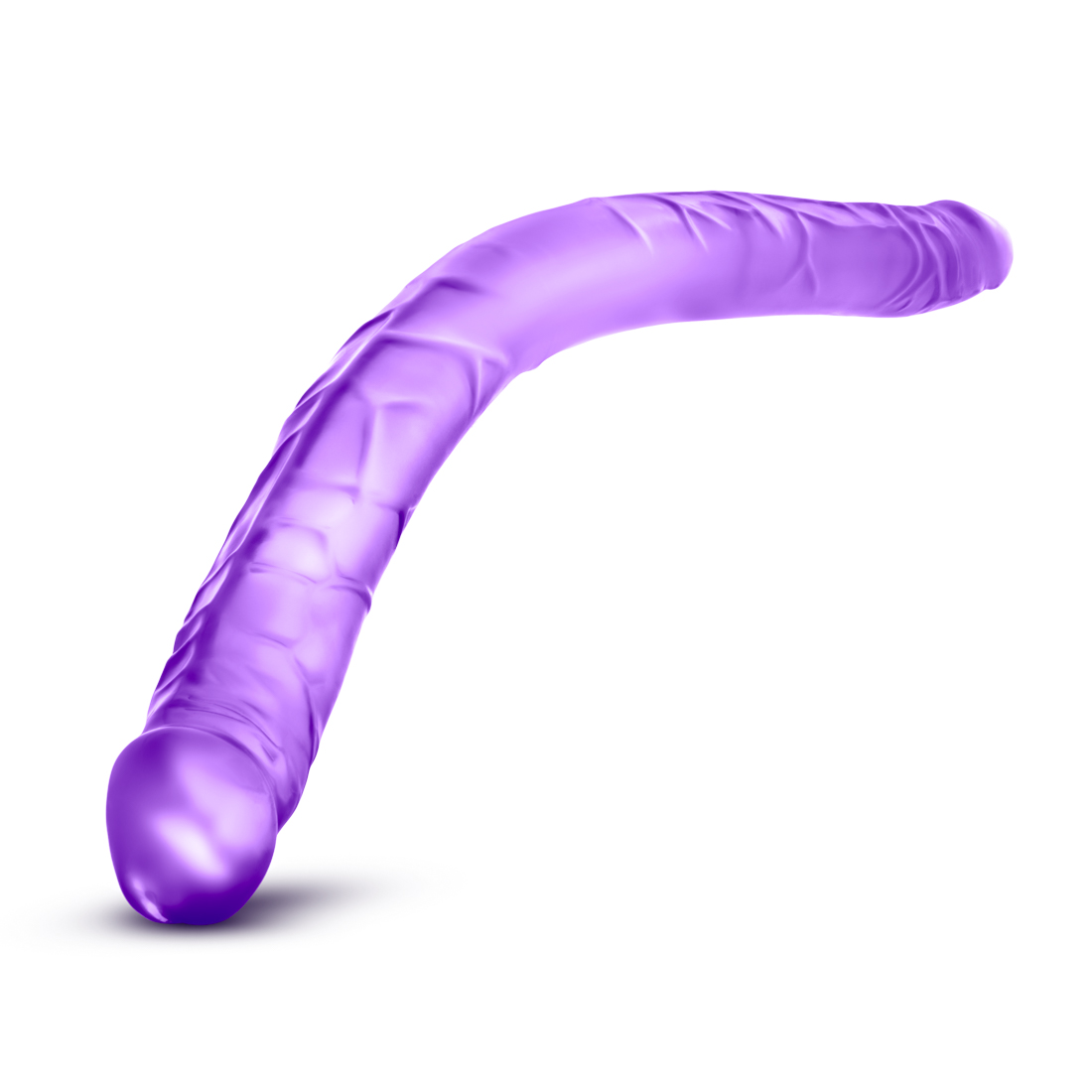 this double dildo allows you to be pleased at the same time. With 16 inches total length to share