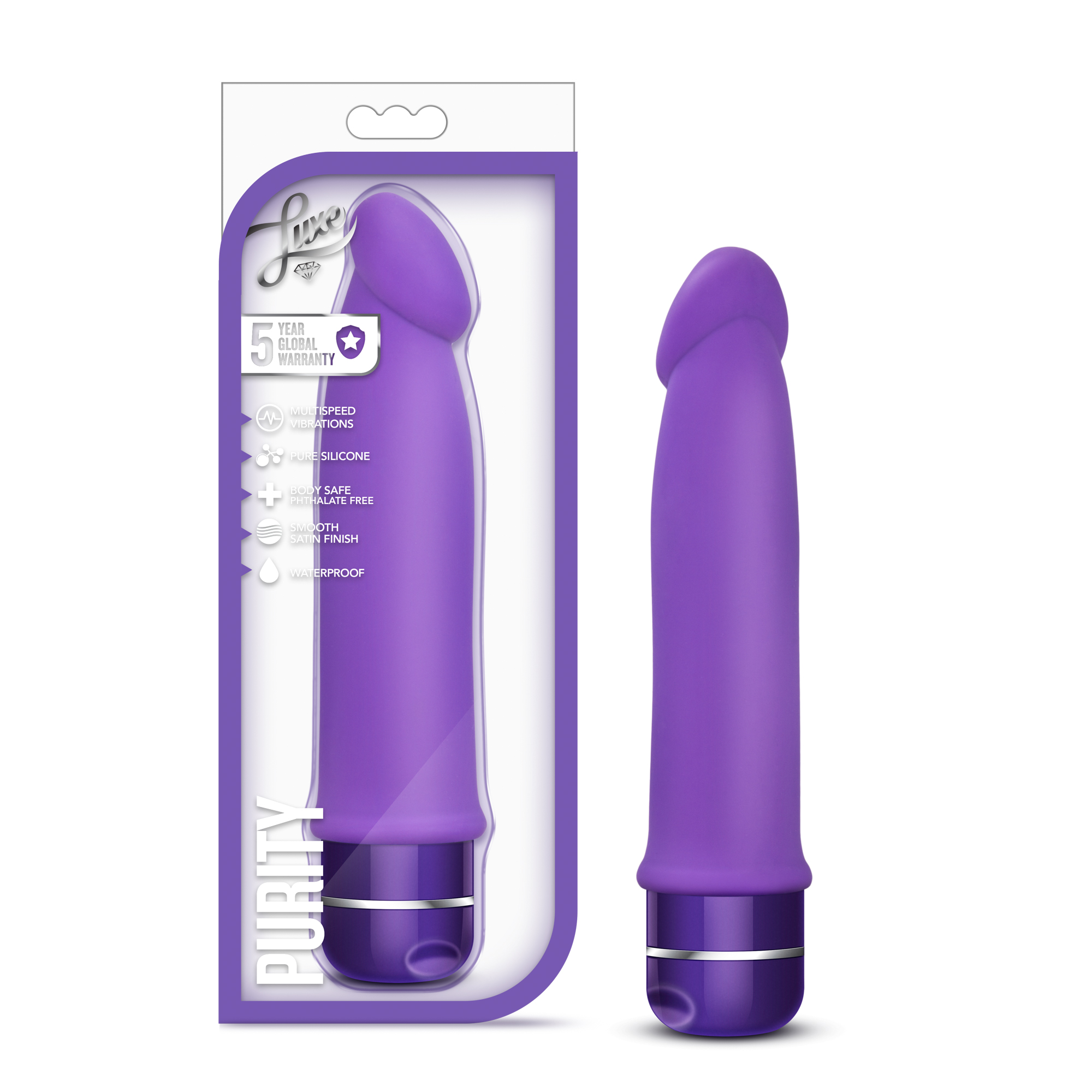 latex and fragrance free Silicone with a sensual shape that entices and hints of something simply magical. Whether it's vaginal or anal