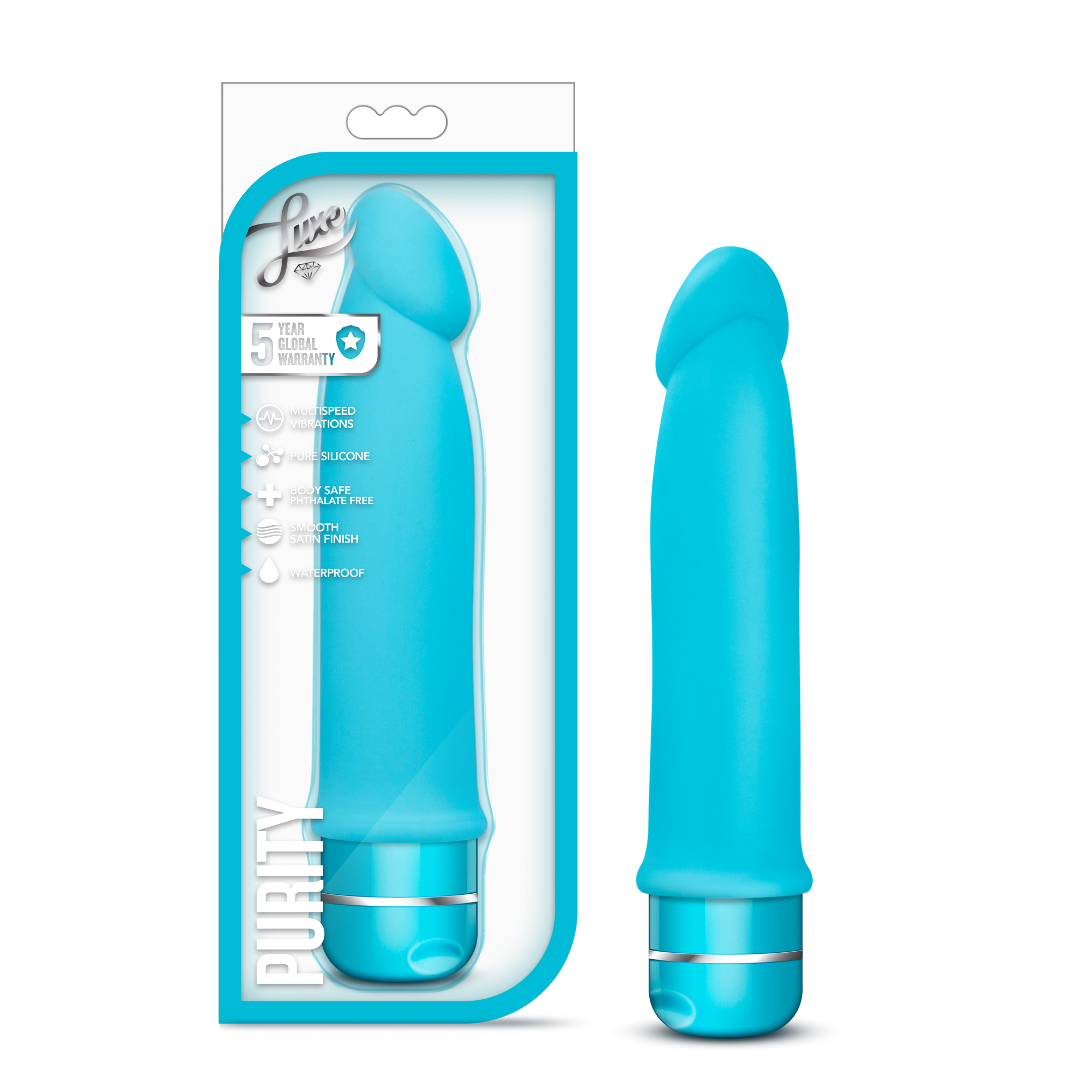 latex and fragrance free Silicone with a sensual shape that entices and hints of something simply magical. Whether it's vaginal or anal