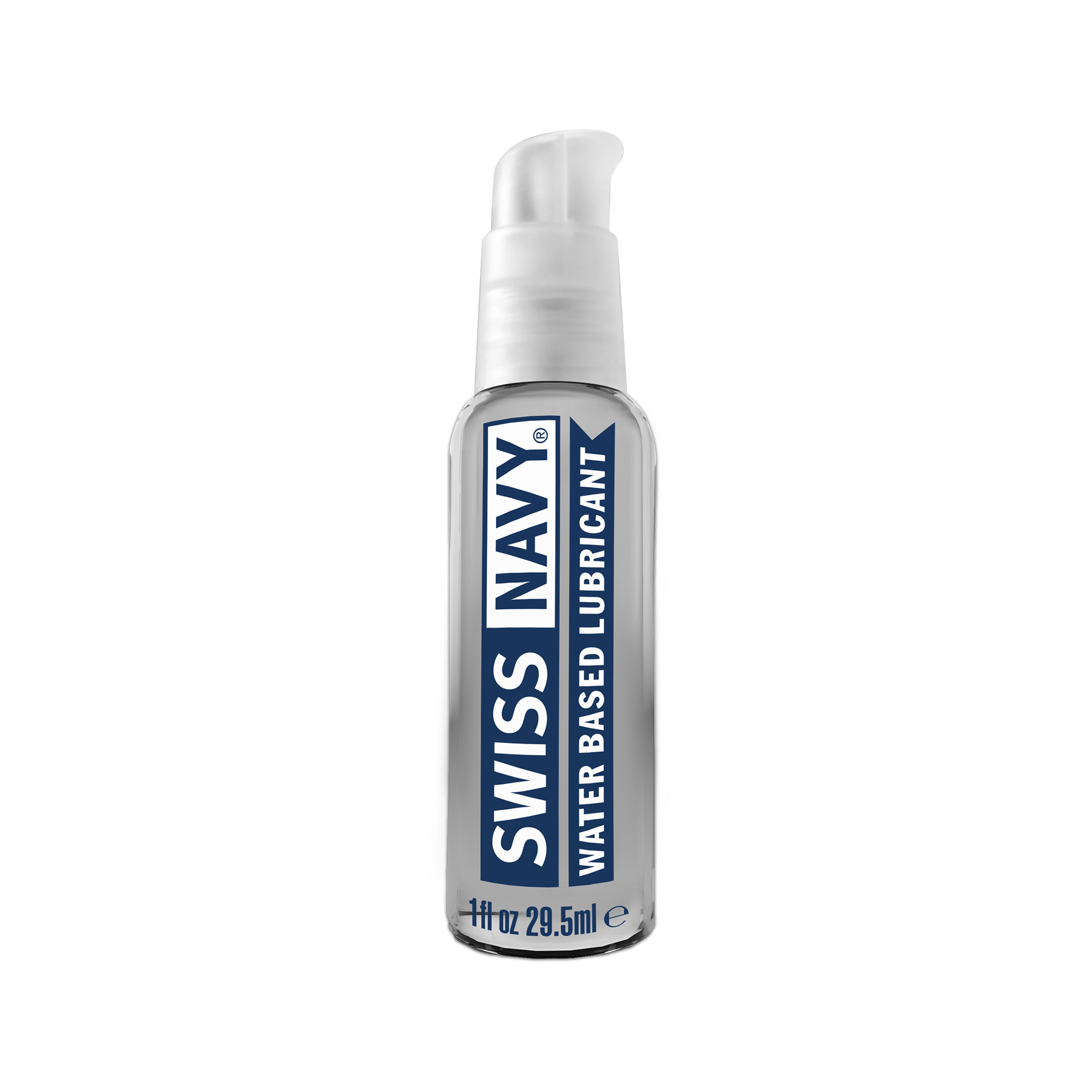<p>Swiss Navy Premium Water Based Lubricants setting the standard in today's marketplace. The finest ingredients available are blended into these advanced formulas for exceptional glide and slickness. The sleek packaging is designed with a convenient single-hand pump for easy