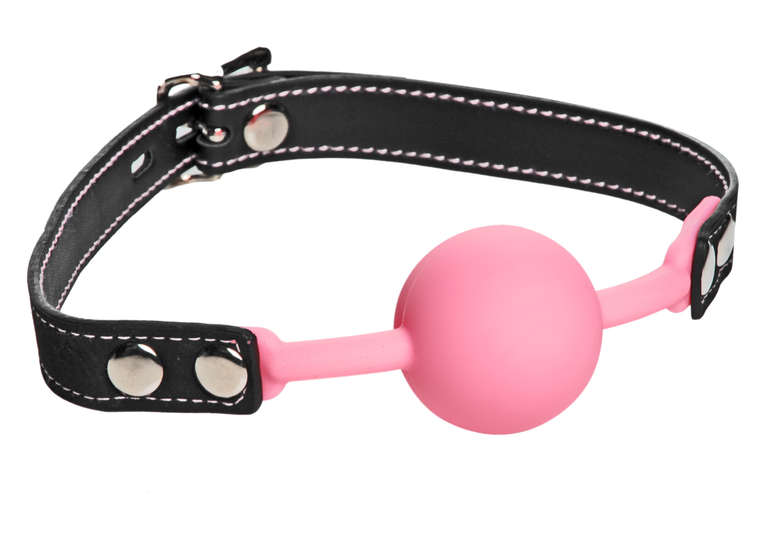 Effectively muffle those delicious sounds your lover makes with this premium and phthalate-free silicone ball gag