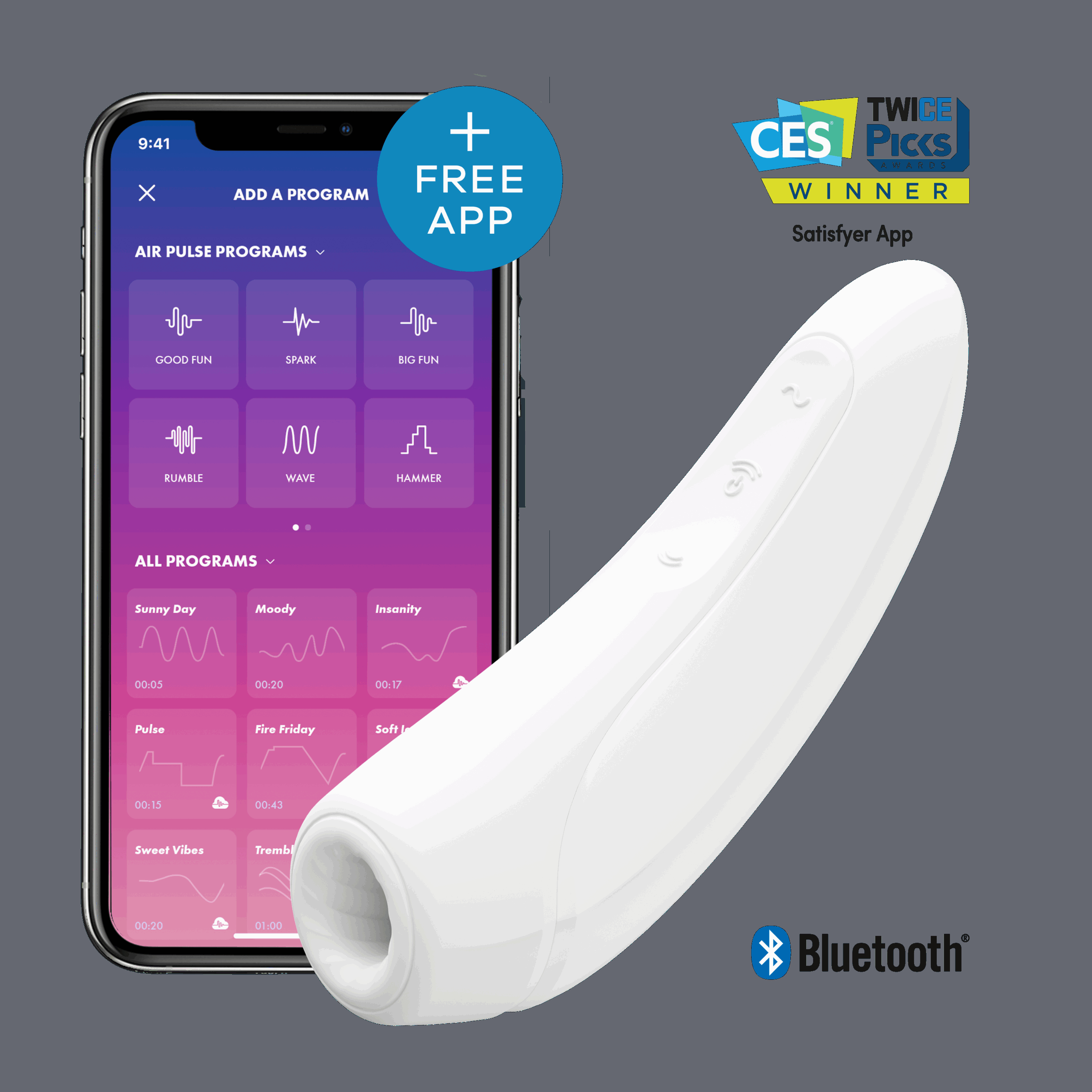 Experience this thrilling upgrade of Satisfyer toys