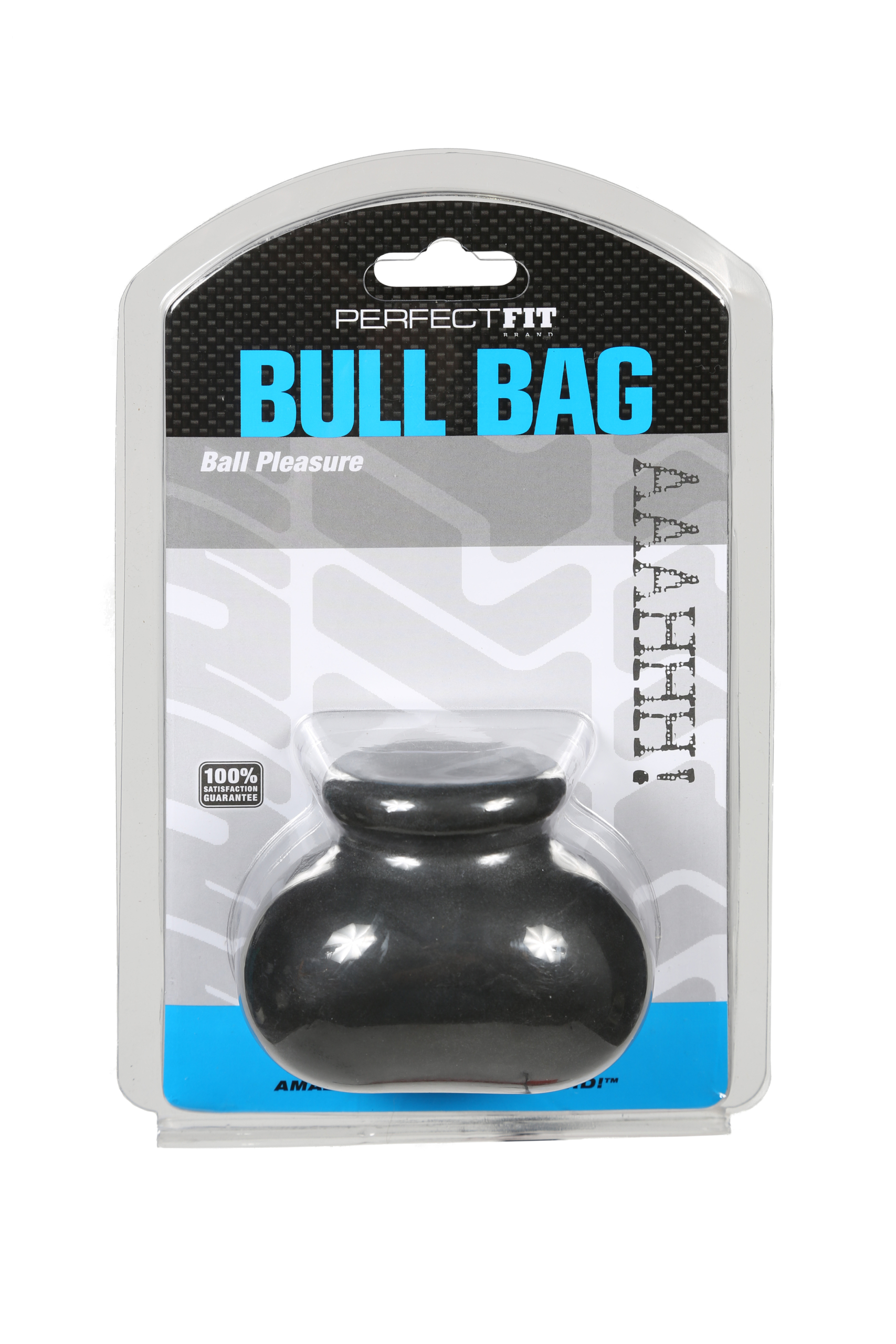 Part ball stretcher and part ball weight the Bull Bag is two scrotum toys in one and designed for guys with low hangers.