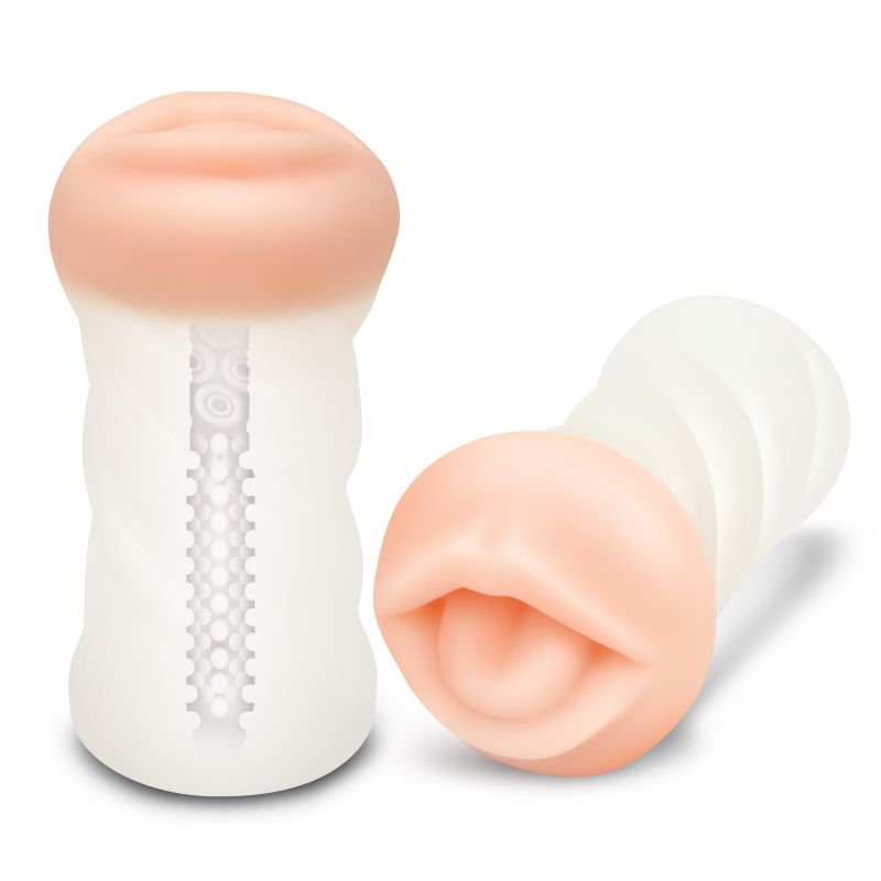 <p>The ZOLO Realistic Deep Throat Squeezable & Textured Stroker is a dual-density transparent stroker that mimics the look and feel of a mouth and tongue.</p>