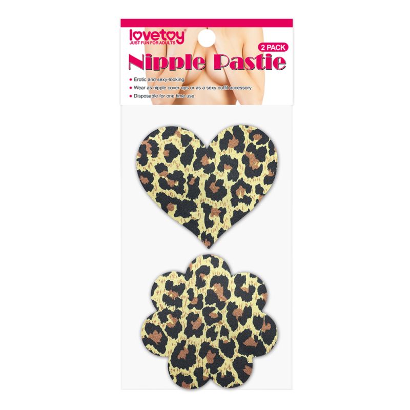 <li>Leopard sexy Nipple Pasties-2 PACK</li>