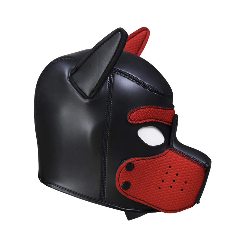 Full neoprene rubber dog head