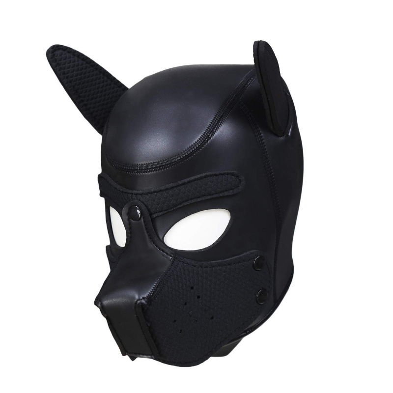 Full neoprene rubber dog head