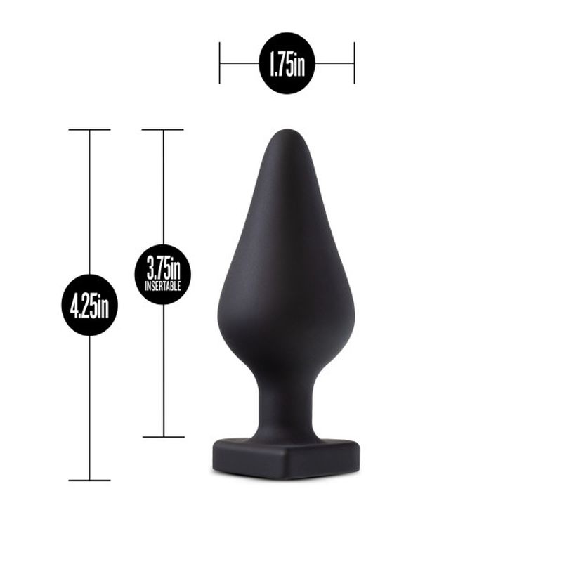 The Temptasia Spank Me Butt Plug is the perfect gift for your lighthearted lover. Made from flexible silicone