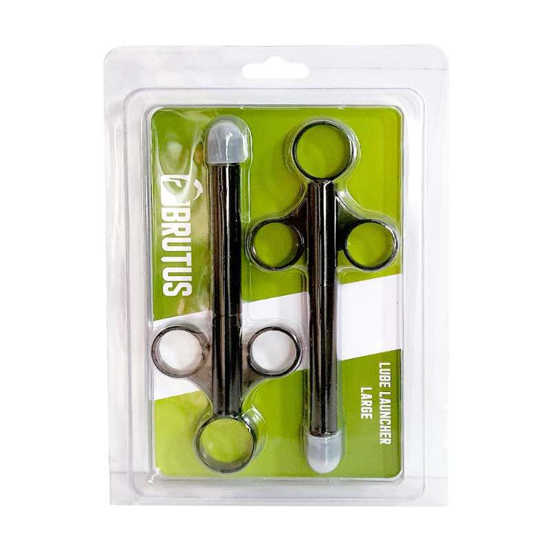 <p>A clean and easy to use design allows everyone to get slippery with this lube launcher.</p>