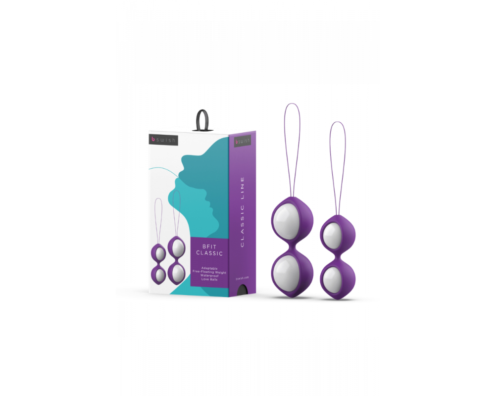 <p>Train your pleasure sensitivity with the Bfit Classic love balls: a customisable Kegel workout