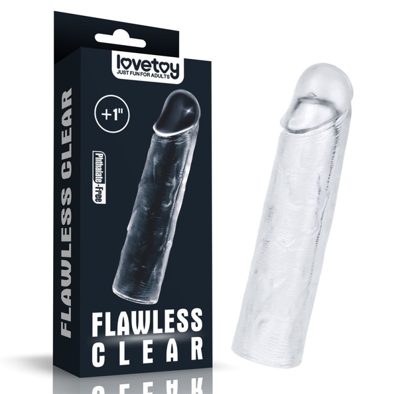 <p>It will inspire your sex play with exciting possibilities and endless enjoyment. Enhance your penis with added 30% girth and 1'' length. With this super stretchy sleeve