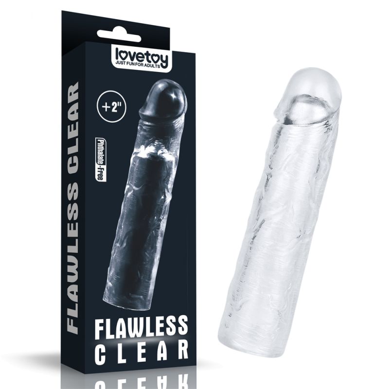 <p>It will inspire your sex play with exciting possibilities and endless enjoyment. Enhance your penis with added 30% girth and 2 inch length. With this super stretchy sleeve