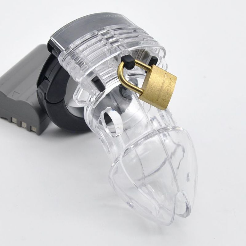 The Brutus Alpha Cock Cage is a male chastity cage made of durable polycarbonate. It can be perfectly adjusted to your personal size and is therefore very suitable for long term wear. The key holder decides do you dare to hand over the key?