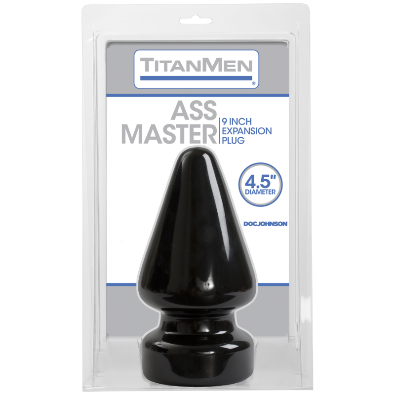 The TitanMen collection from Doc Johnson presents the Ass Master. Designed for ass play