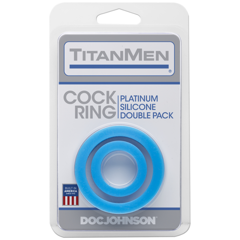 TitanMen Silicone C Rings Double Pack makes it easy to be hard!