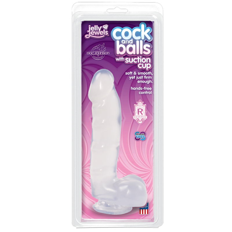 <p>Its realistic head and balls will feel amazing while the ridged shaft will send you over the top! It also has a built in suction cup at the base