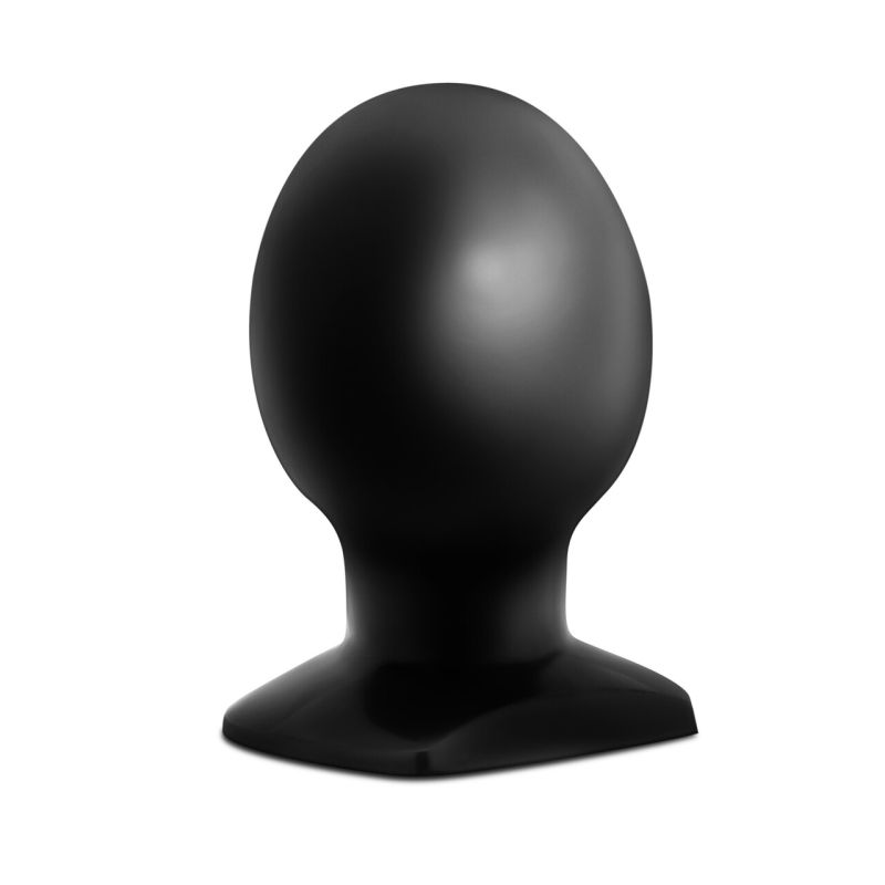 The Orb Plug is rounded to stay firmly inserted. Lube it up and get ready for play.